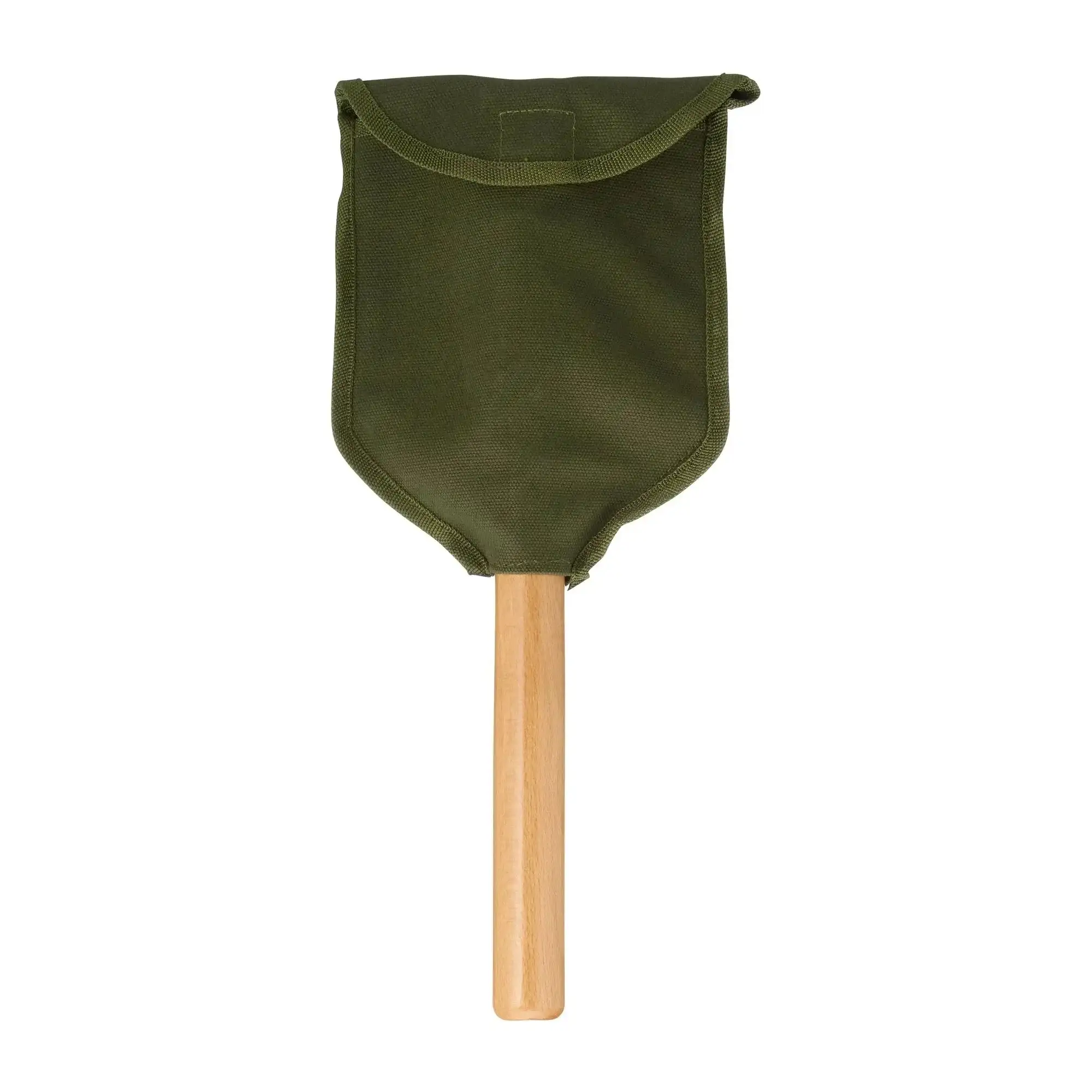 Folding shovel Deluxe wooden handle 2-piece natural - Image 3