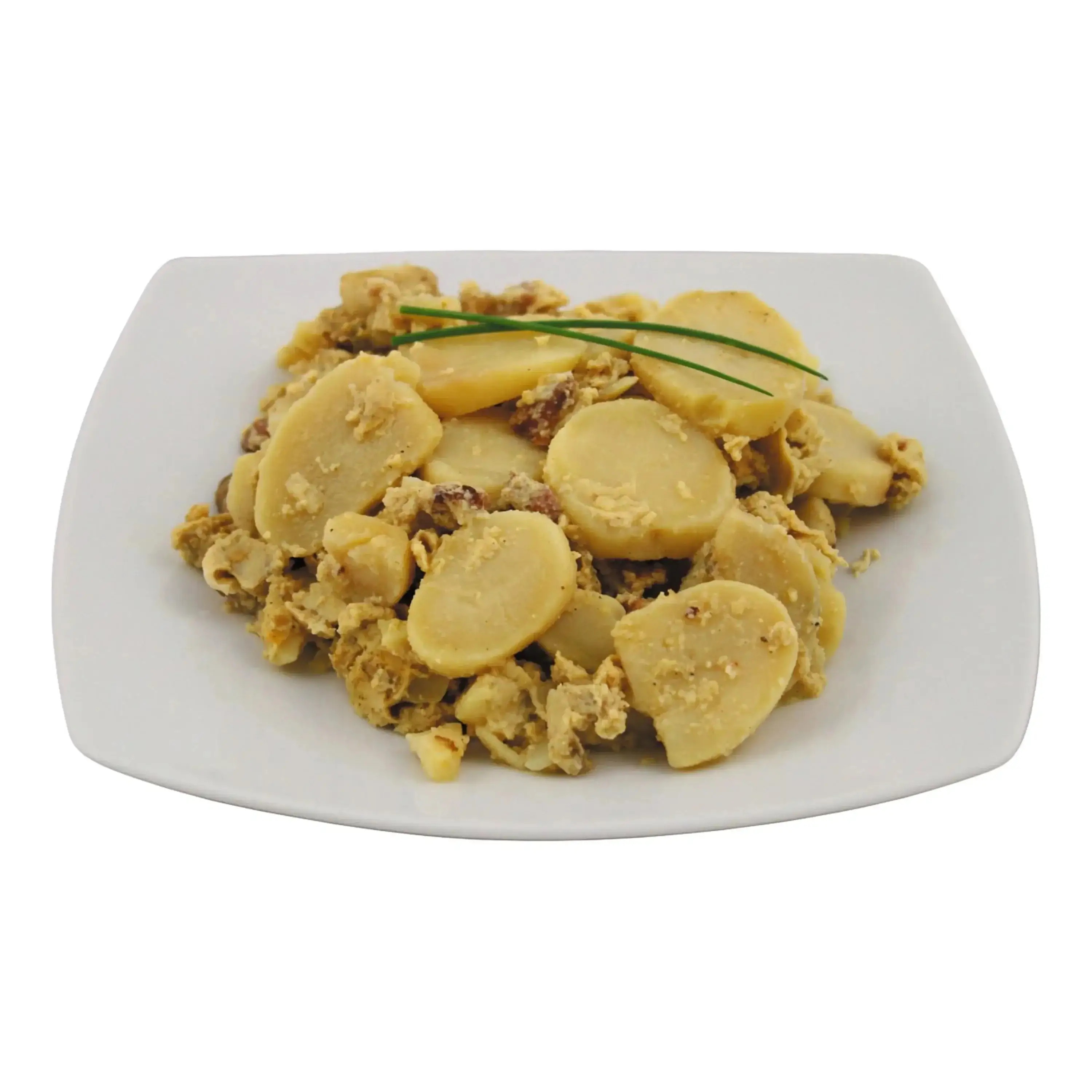 Fried potatoes with bacon and egg, canned meal, 400 g - Image 2