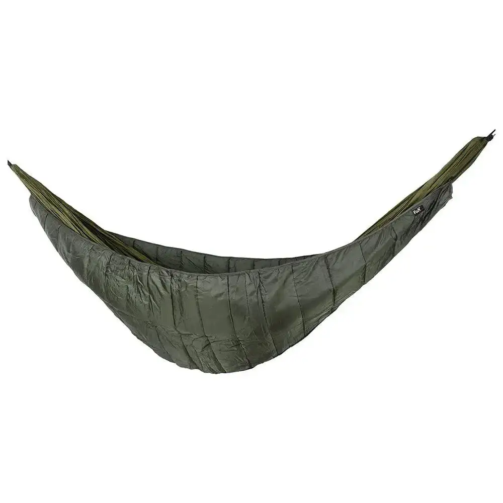 Hammock cold-weather protection underquilt olive