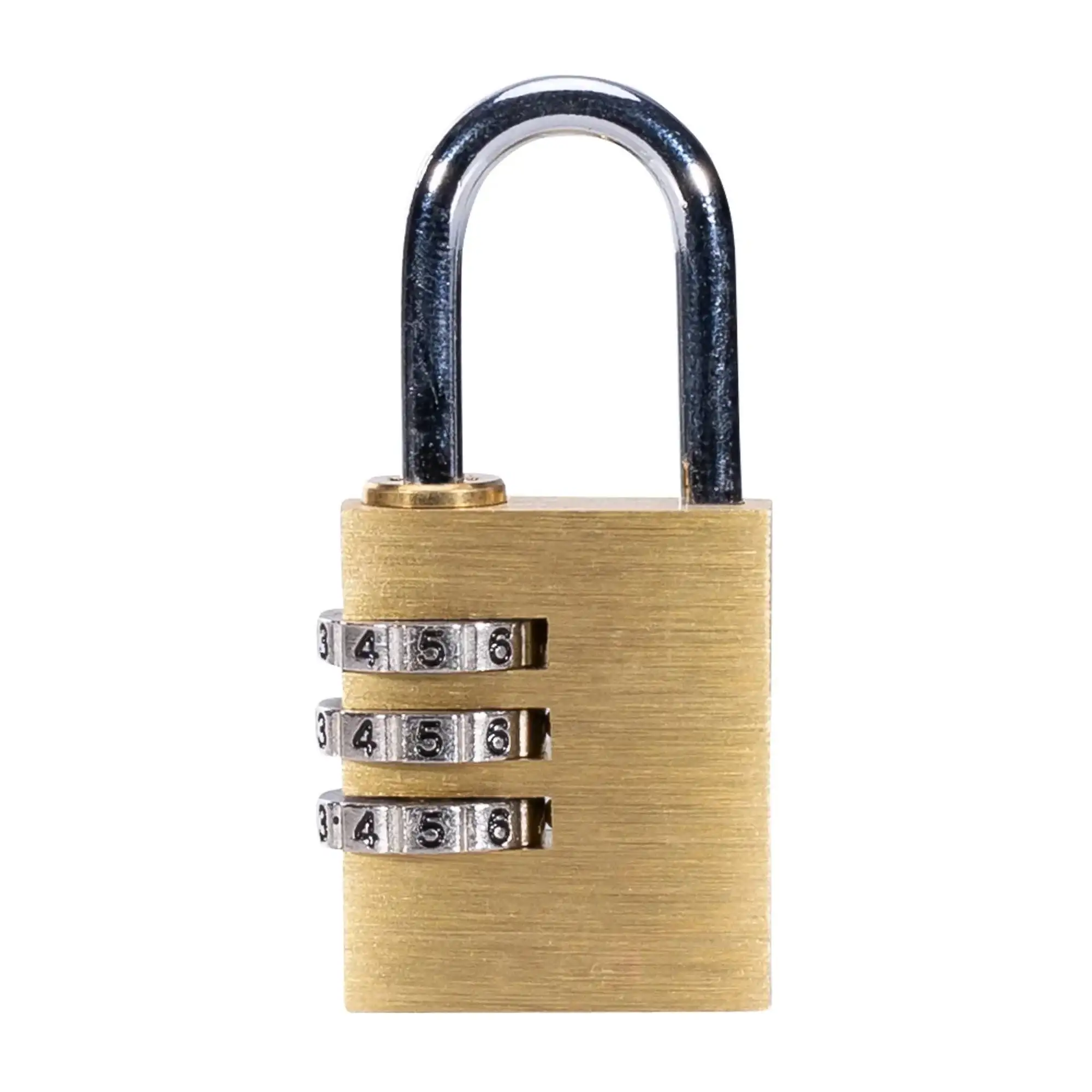 Metal padlock with combination lock - Image 2
