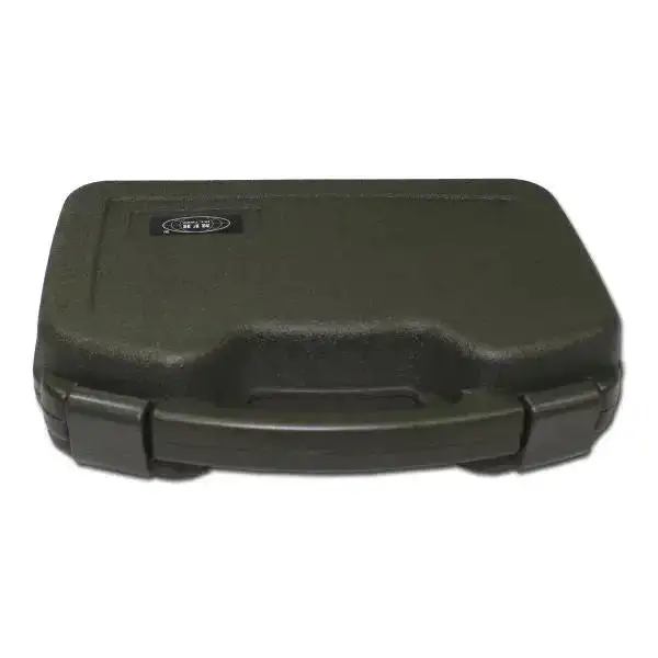 Pistol case plastic large olive