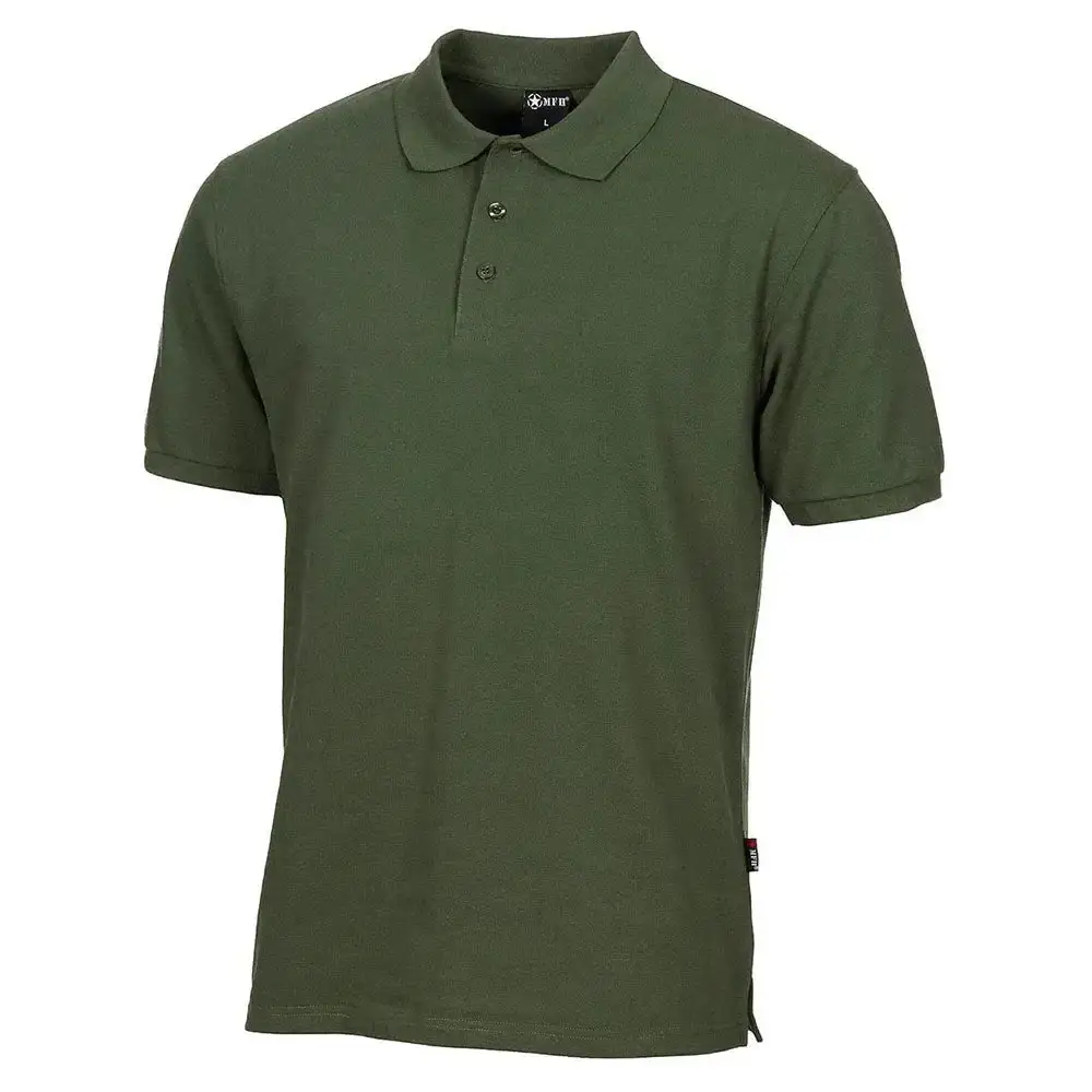 Polo shirt with button placket - Image 4