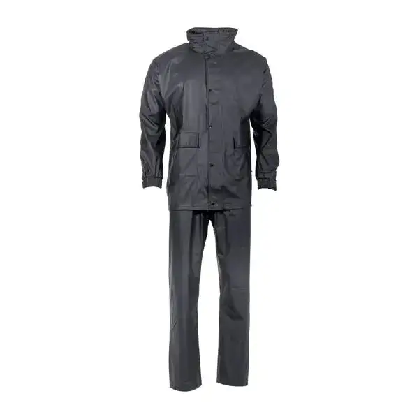 Premium 2-piece rain suit, olive - Image 5