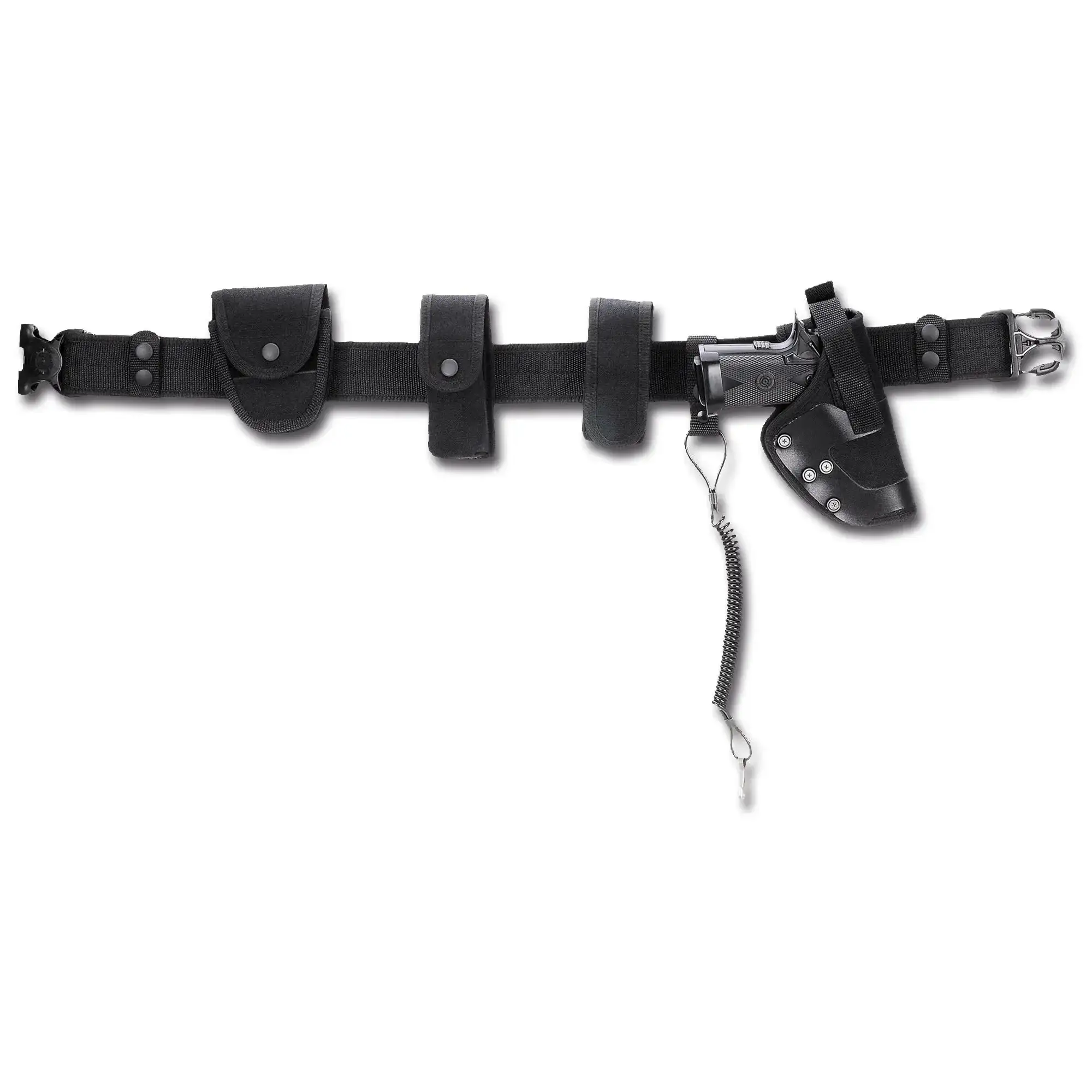 Security duty belt set, 8-piece