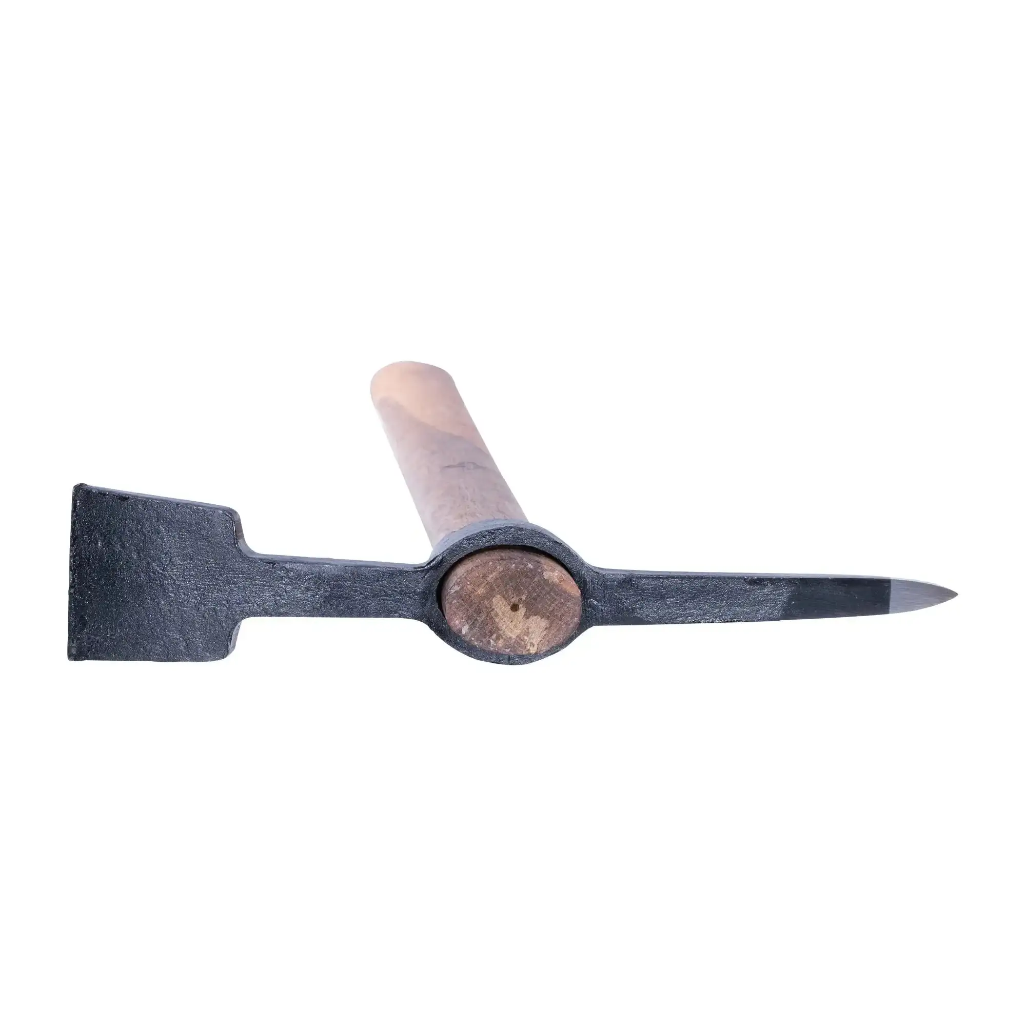 Swiss pioneer pickaxe with wooden handle - Image 3