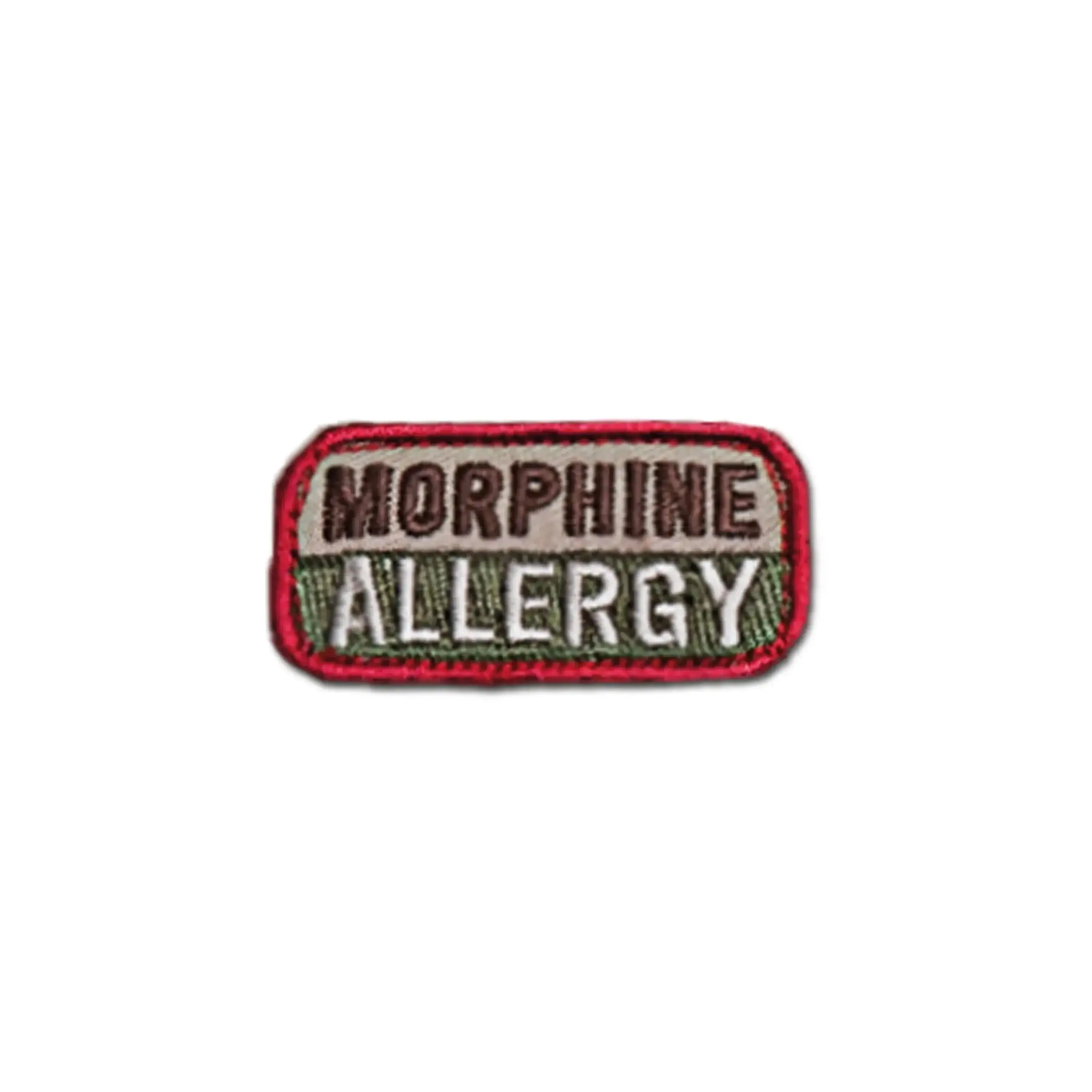 Patch morphine allergy