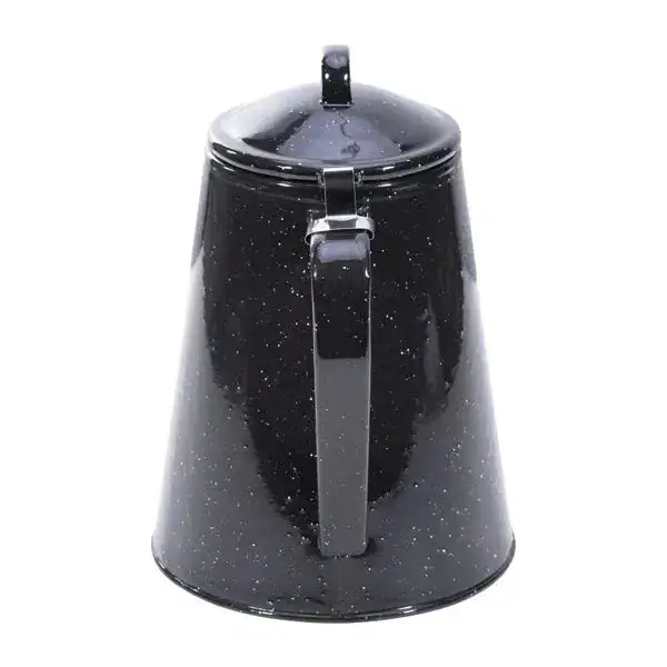 Enamel coffee pot with percolator - Image 2