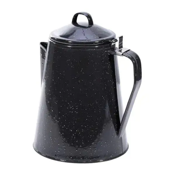 Enamel coffee pot with percolator - Image 3