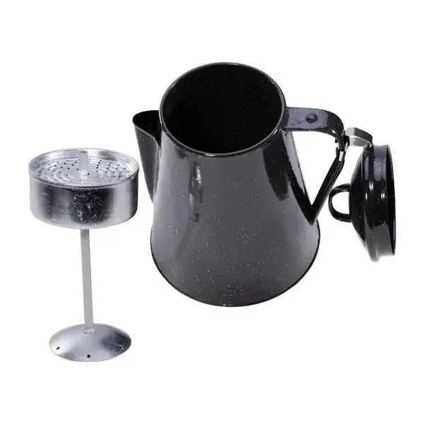 Enamel coffee pot with percolator - Image 5