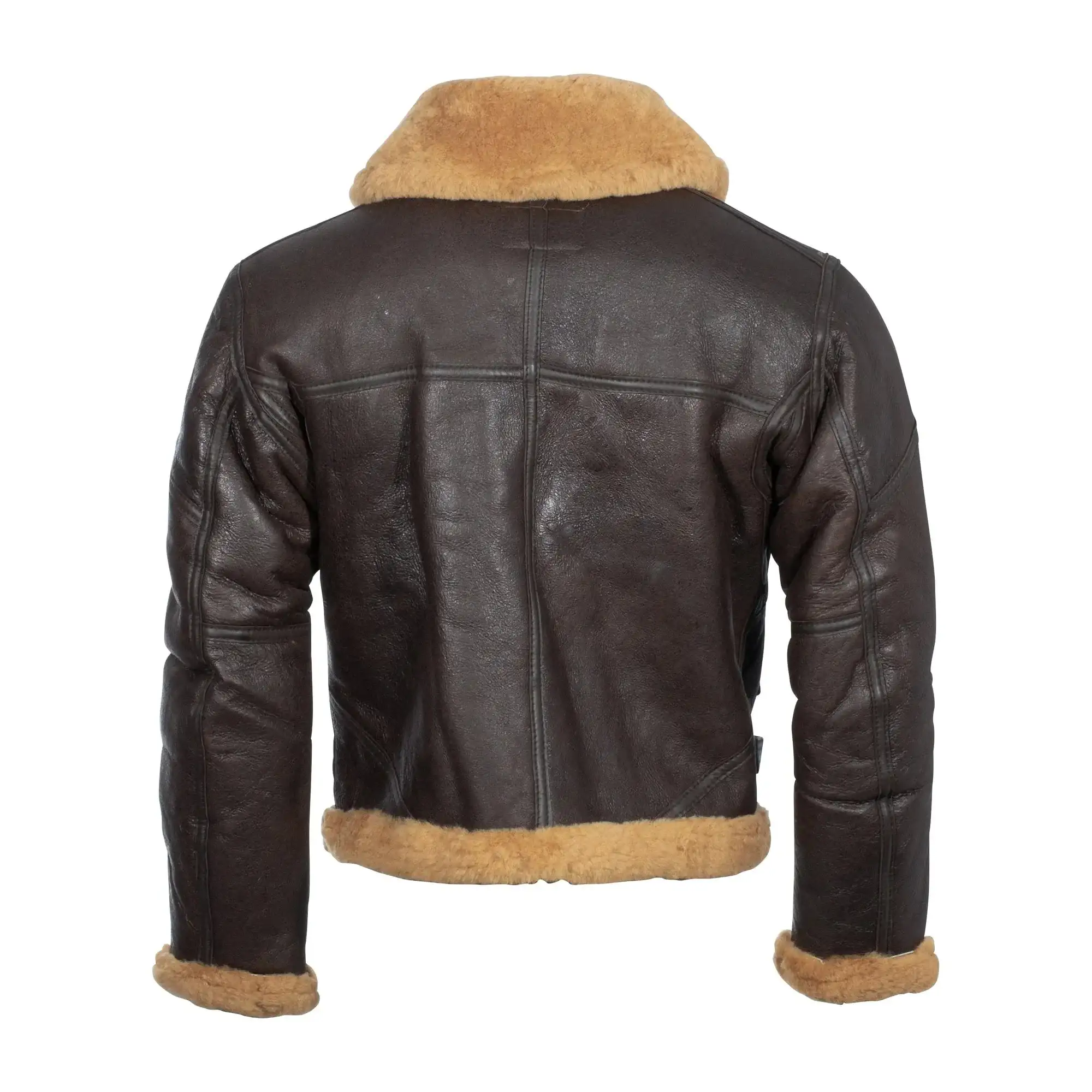 British bomber jacket RAF lambskin - Image 2