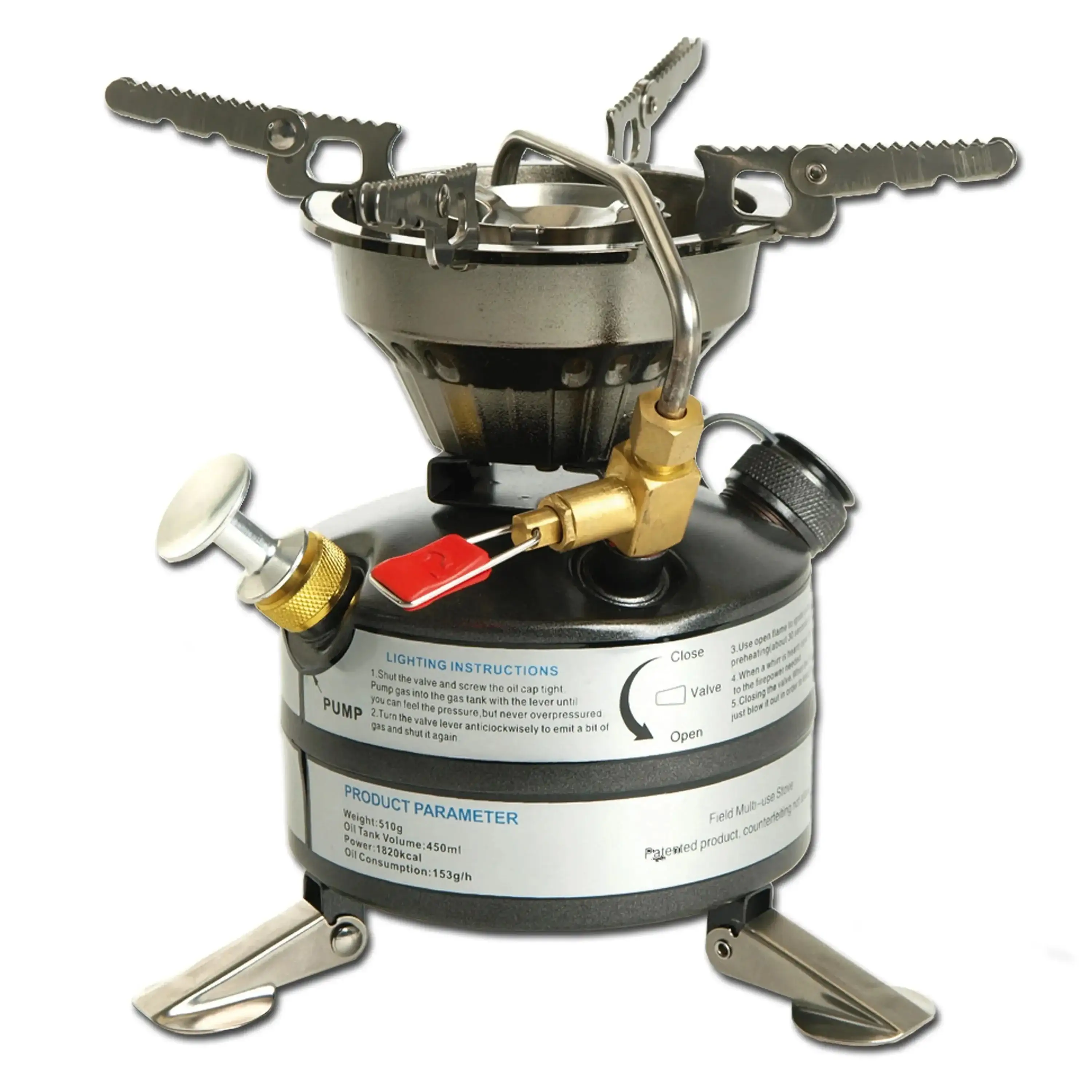Petrol stove US style