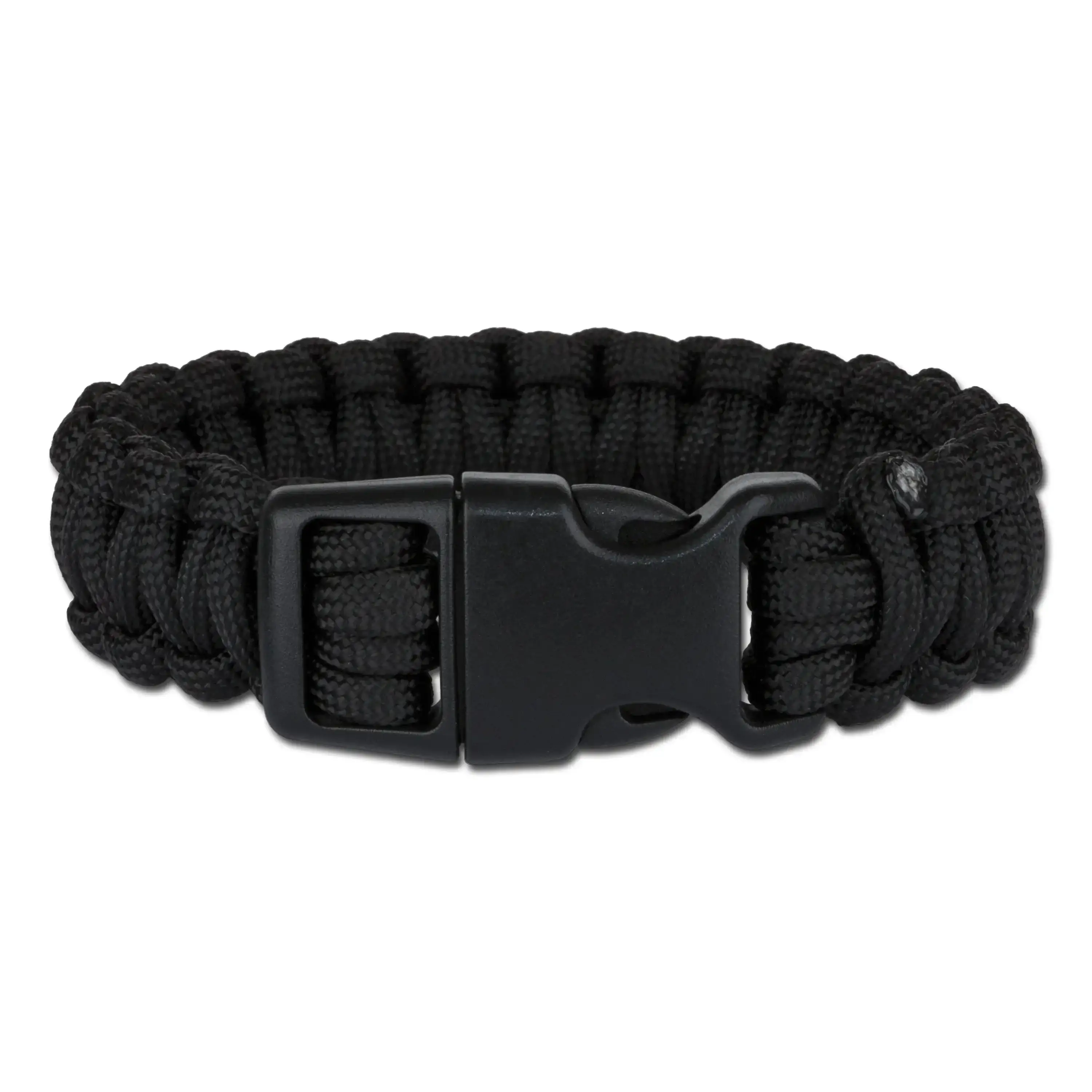 Survival parachute cord bracelet wide