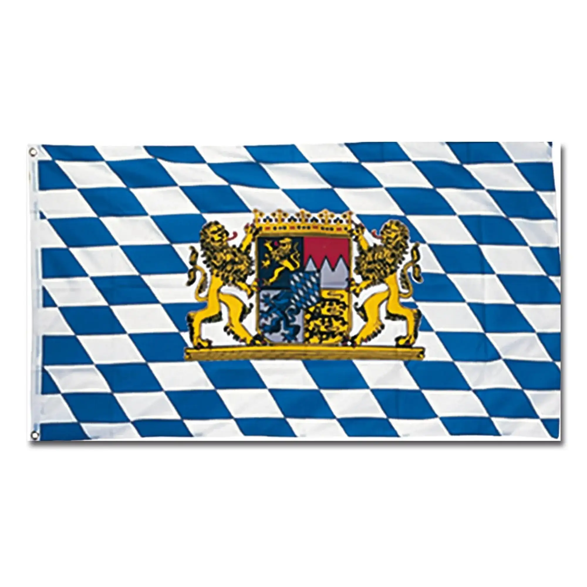 Flag Bavaria with lions
