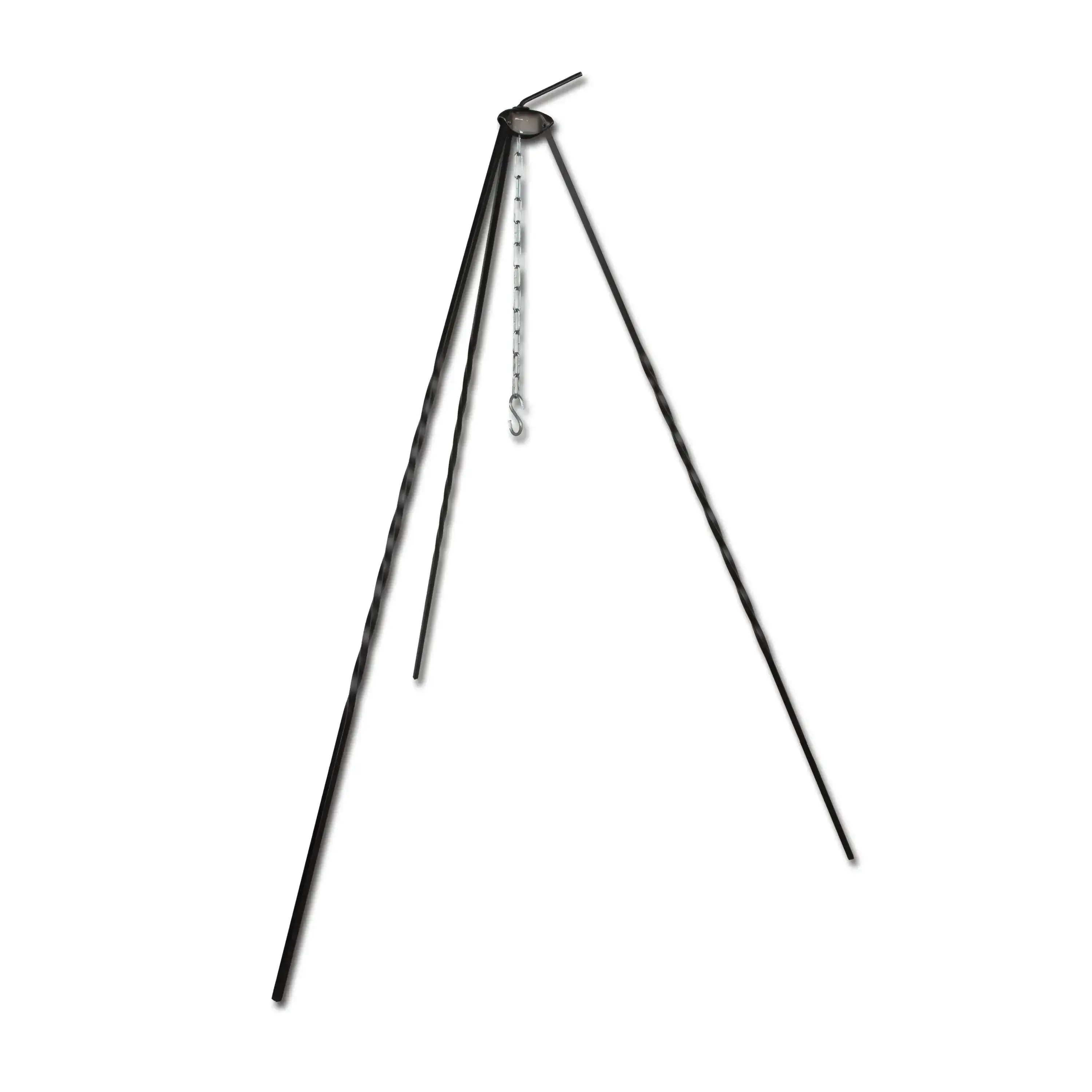 Tripod for grill/goulash kettle with 1 m chain