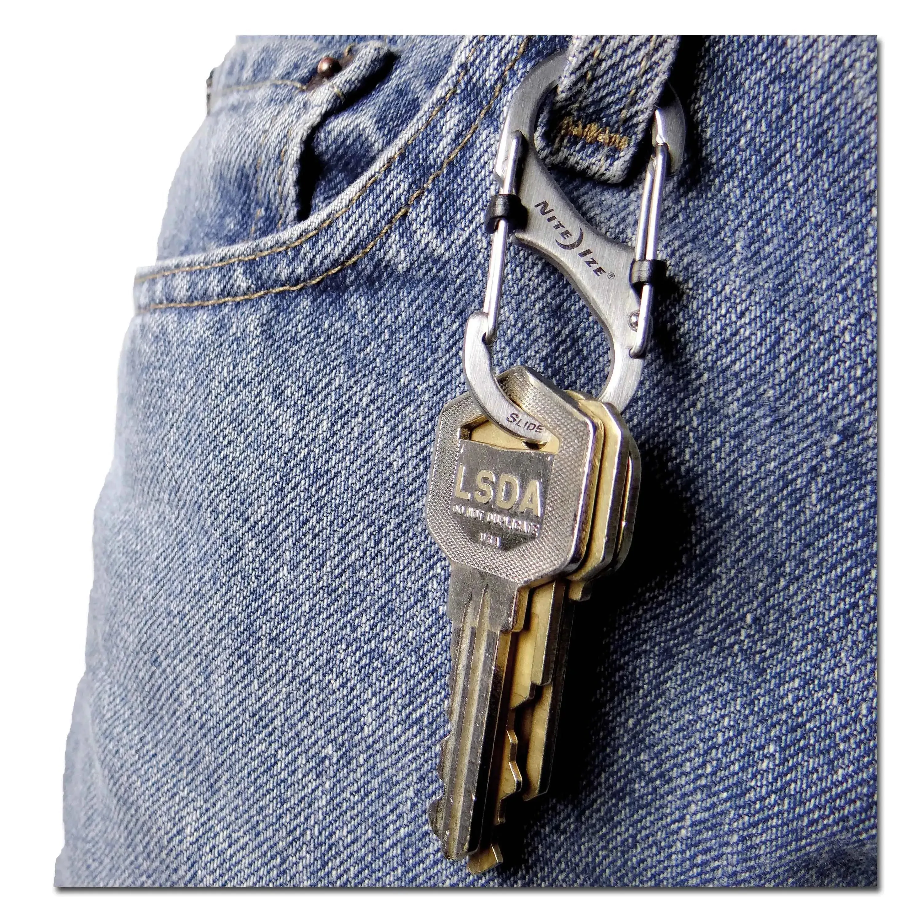 Carabiner S-Biner SlideLock stainless steel - Image 2