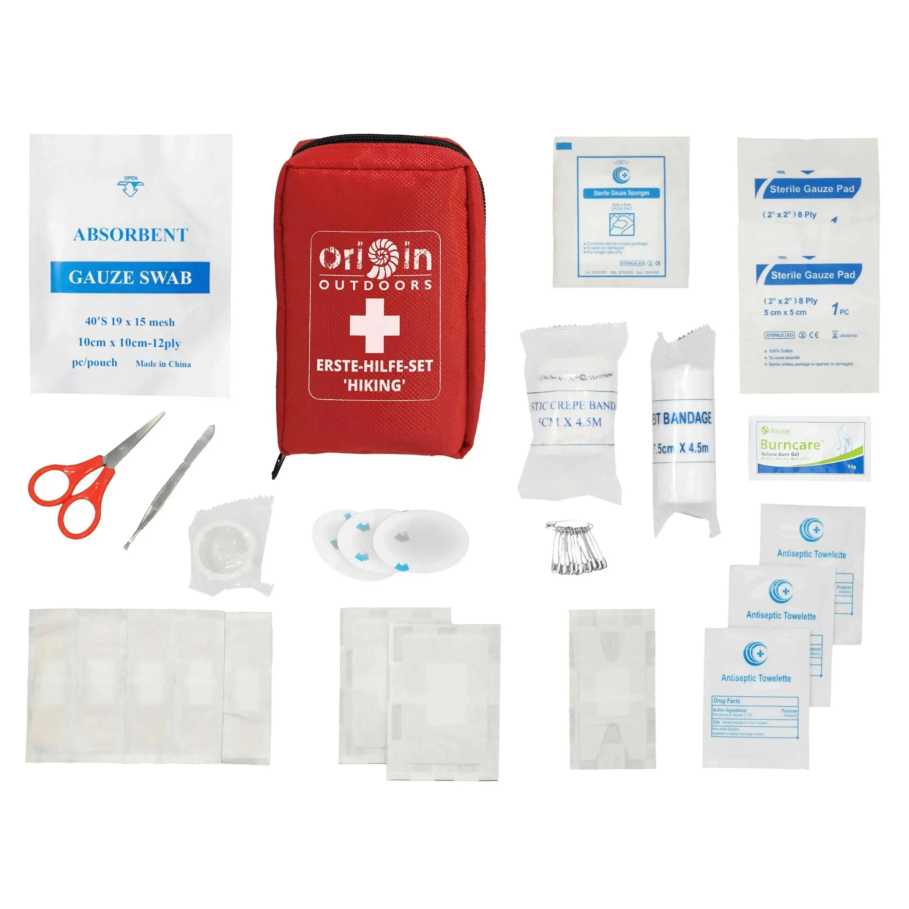 First Aid Kit Hiking 18-piece - Image 5