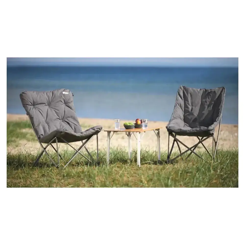 Camping chair Fremont Lake grey - Image 5