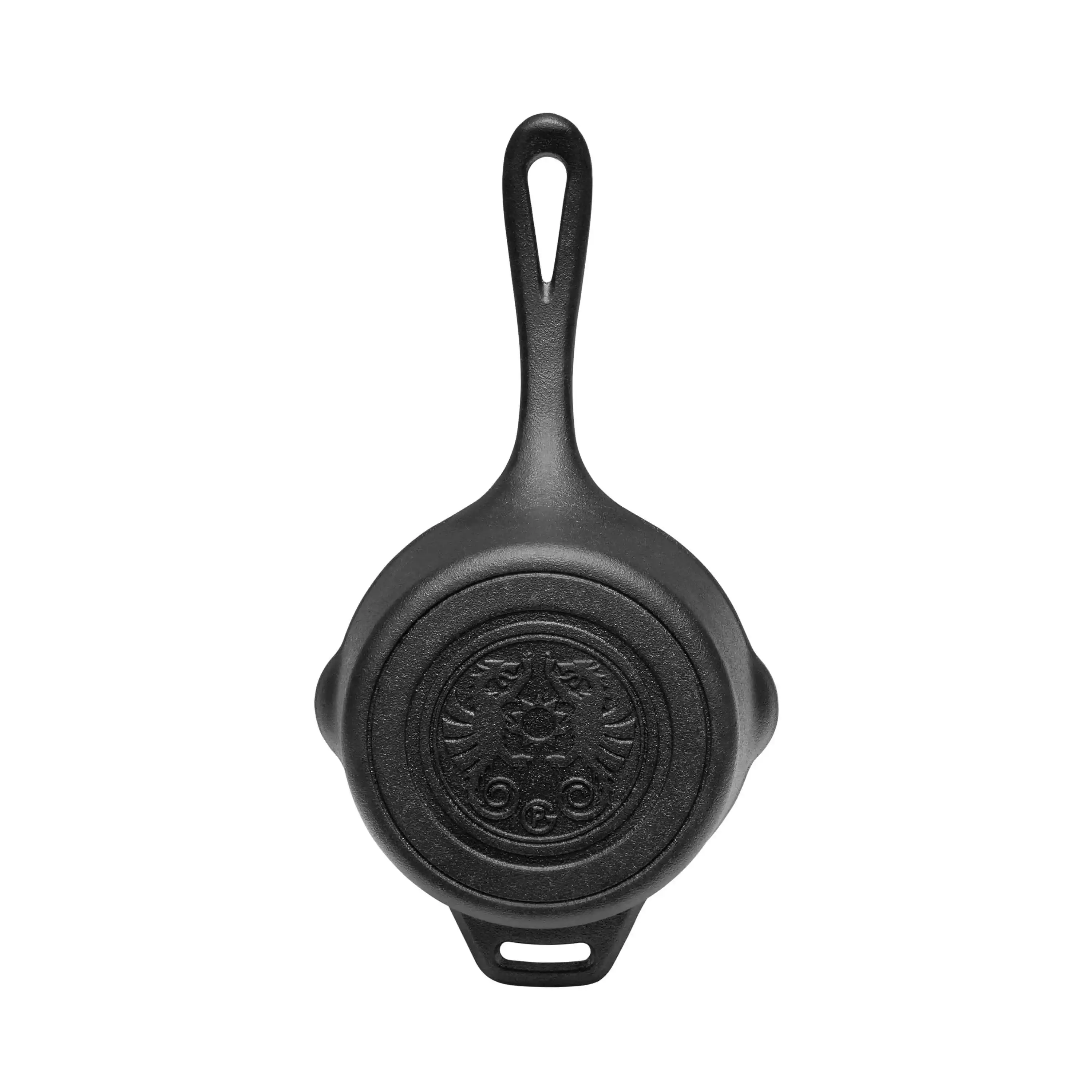 Saucepan kr1 cast iron with lid black - Image 2