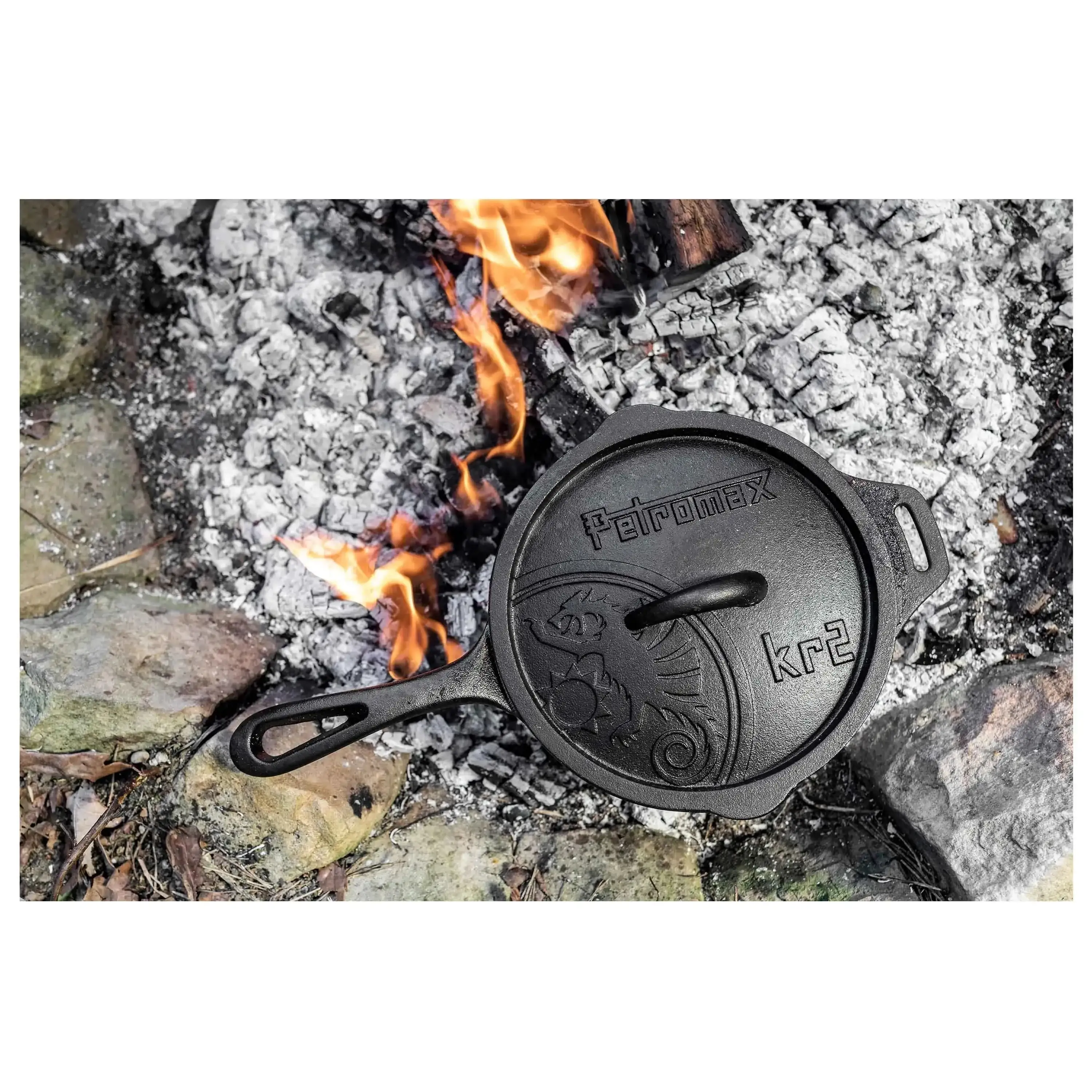 Casserole kr2 cast iron with lid black - Image 5