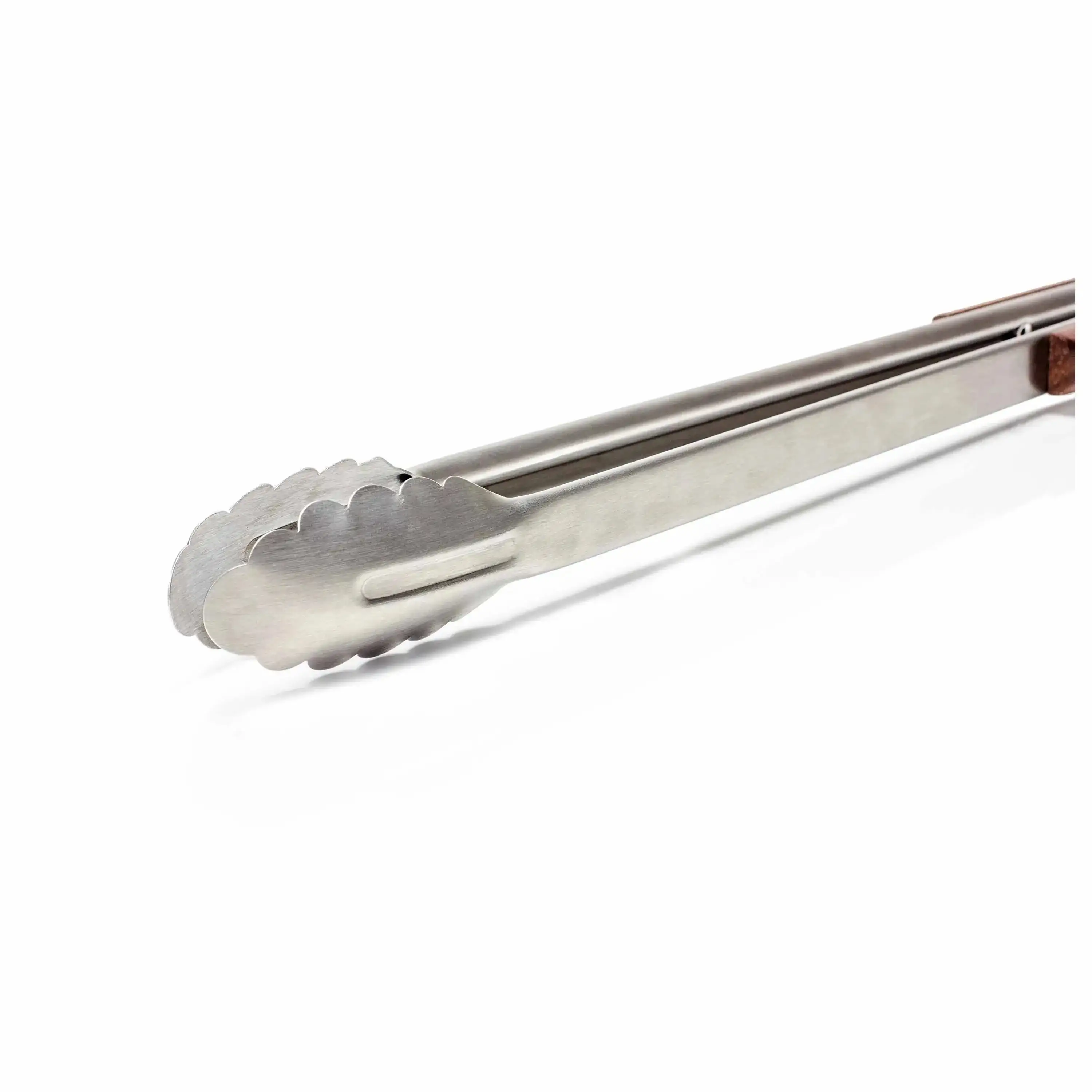 Small grill and charcoal tongs silver-coloured - Image 2
