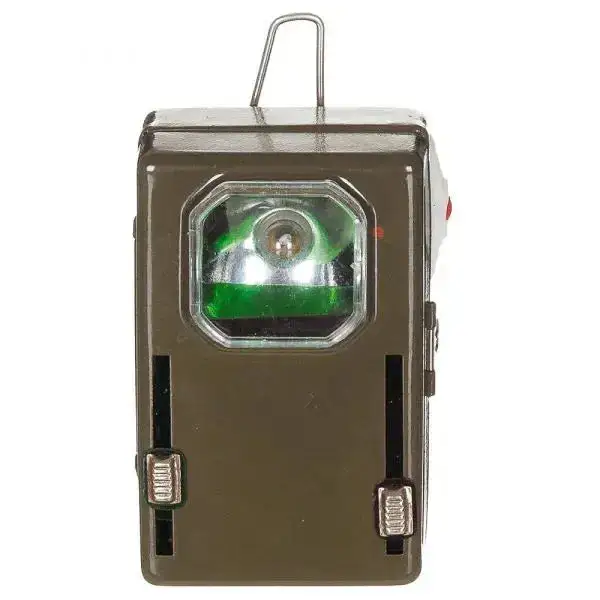 Polish flashlight 3 colors metal eyelet as new