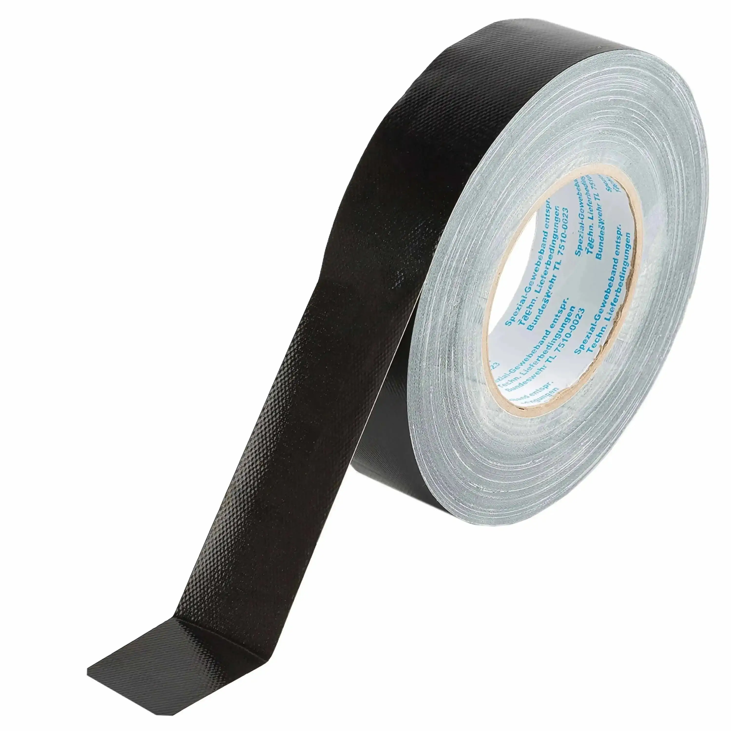 Bundeswehr duct tape 38 mm x 50 m according to TL black