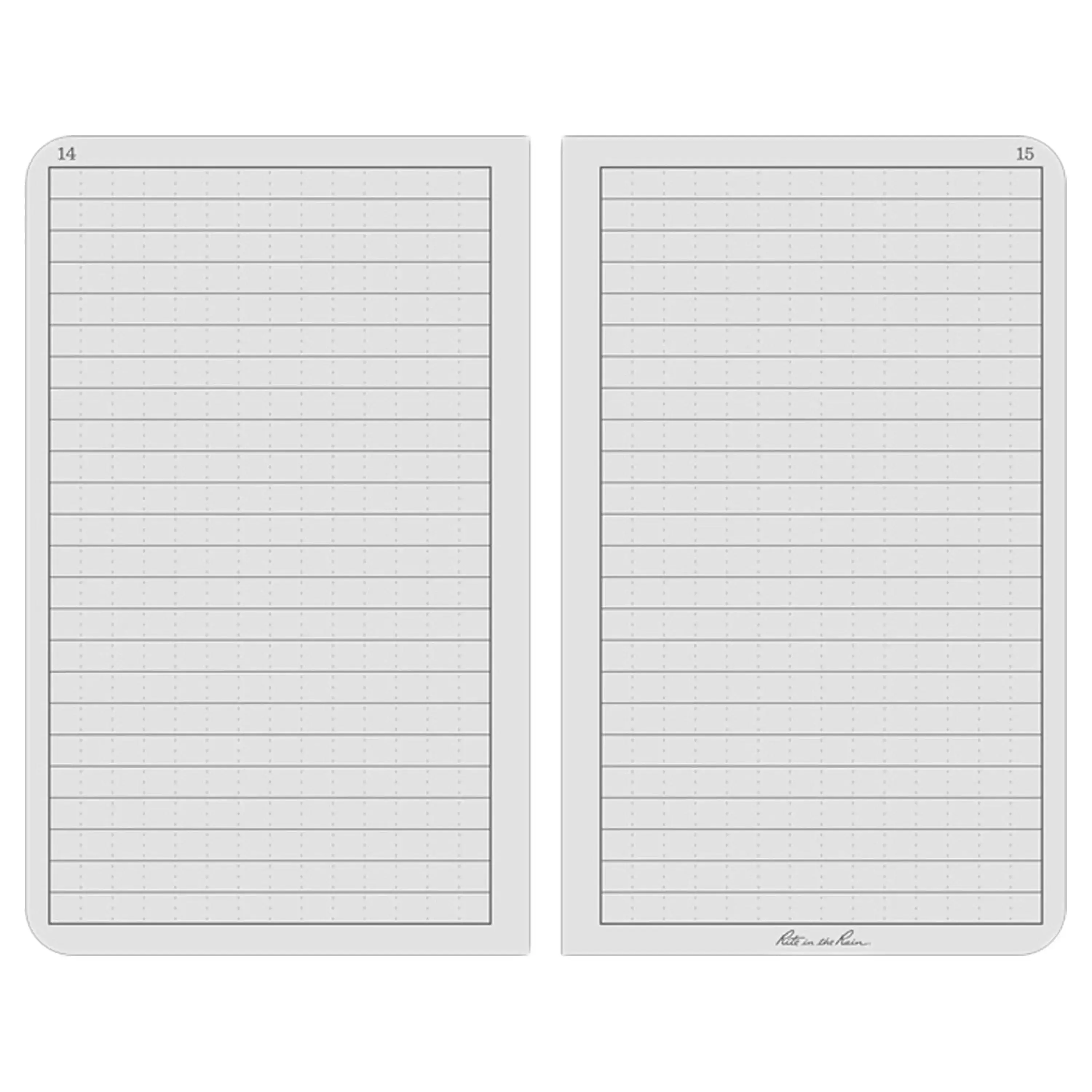Hardcover notebook black No. 770F-M - Image 3