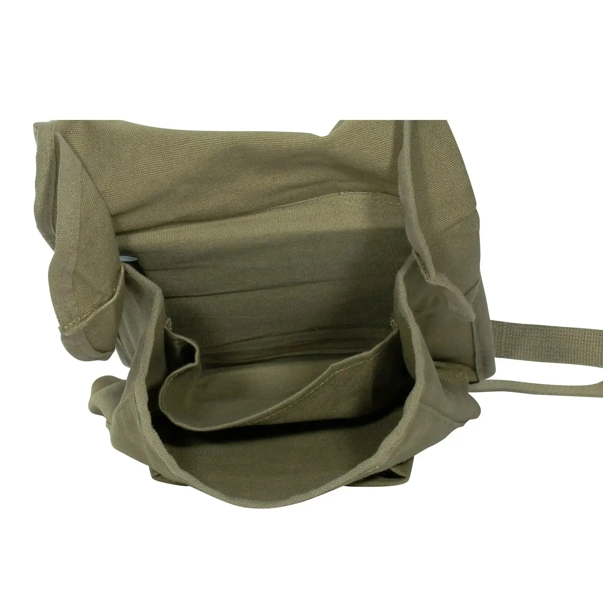 Shoulder bag Canvas Map Case olive - Image 5