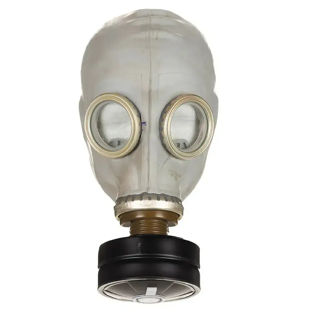 Used GP5 protective mask with filter