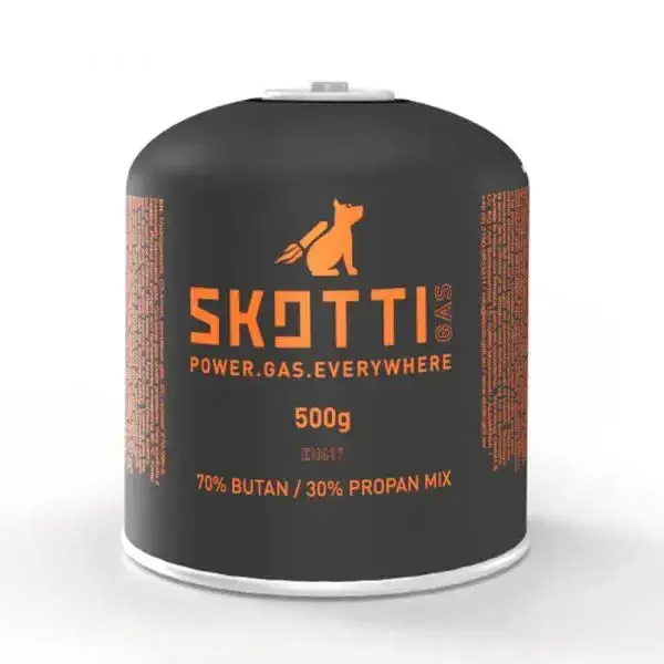 Gas in screw cartridge 500 g