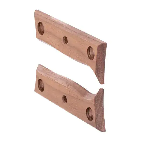 Handle scales knife K1 walnut wood oiled brown - Image 2