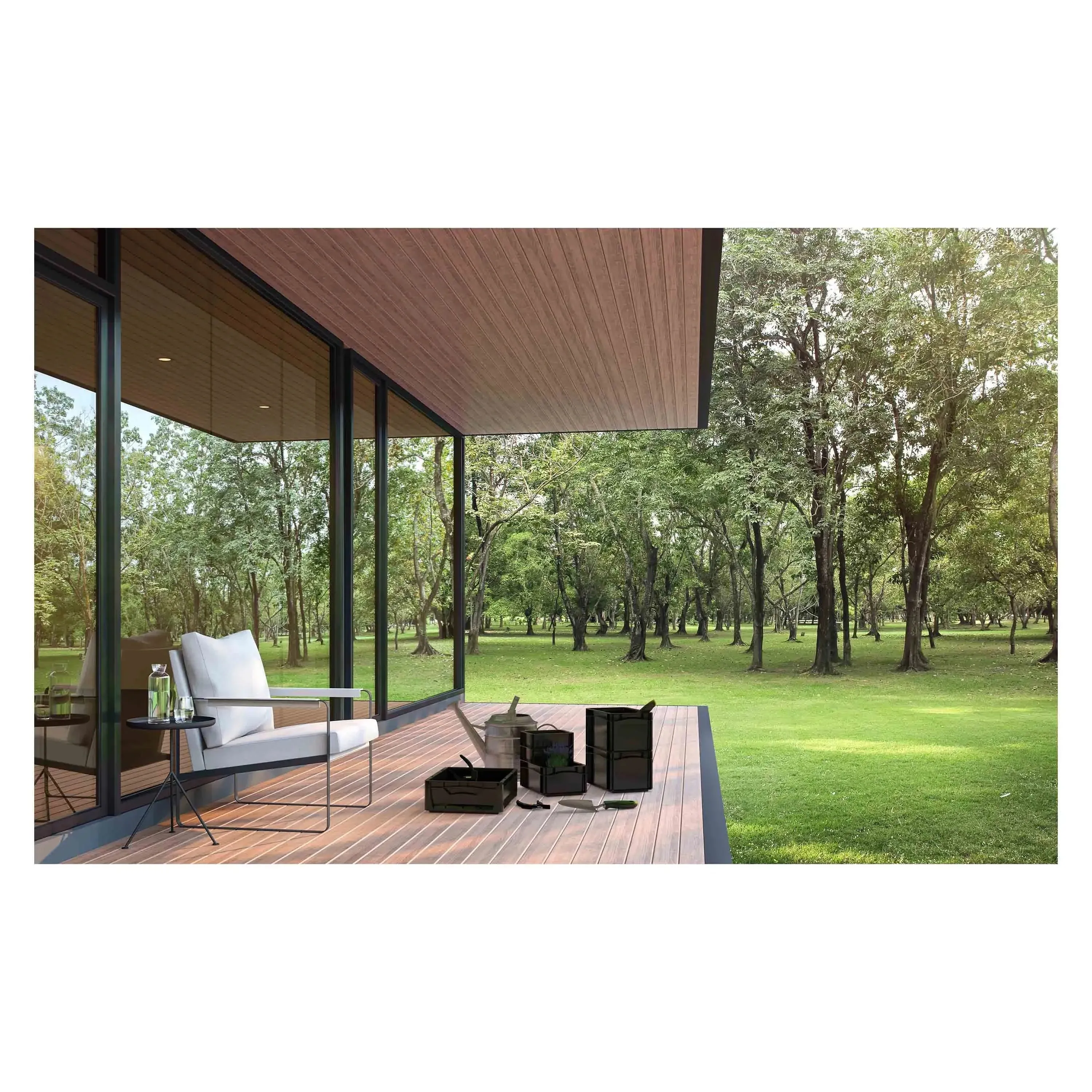 Euro standard box solid wall 60 x 40 x 22 cm black - Image 2