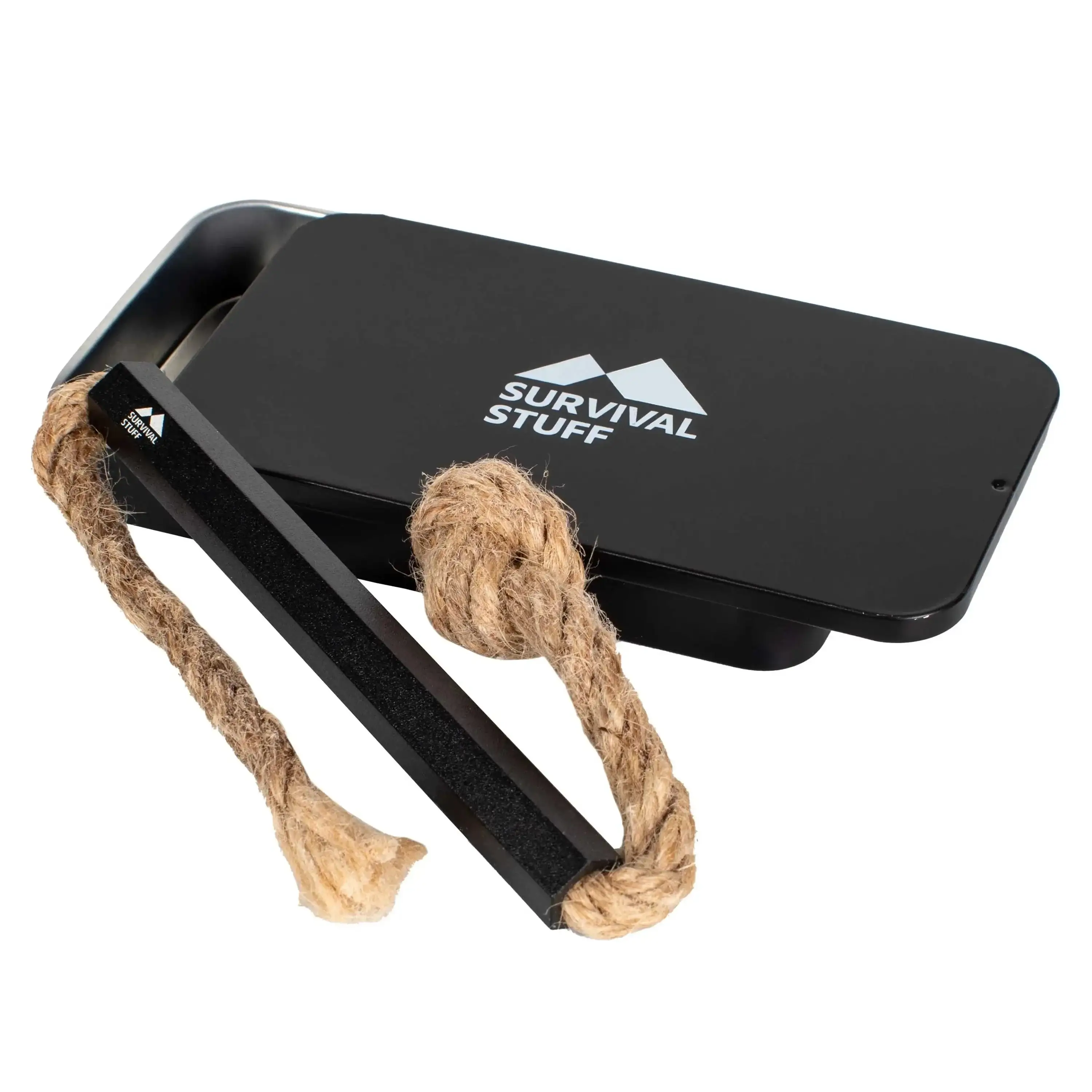 Fire steel Firerope black