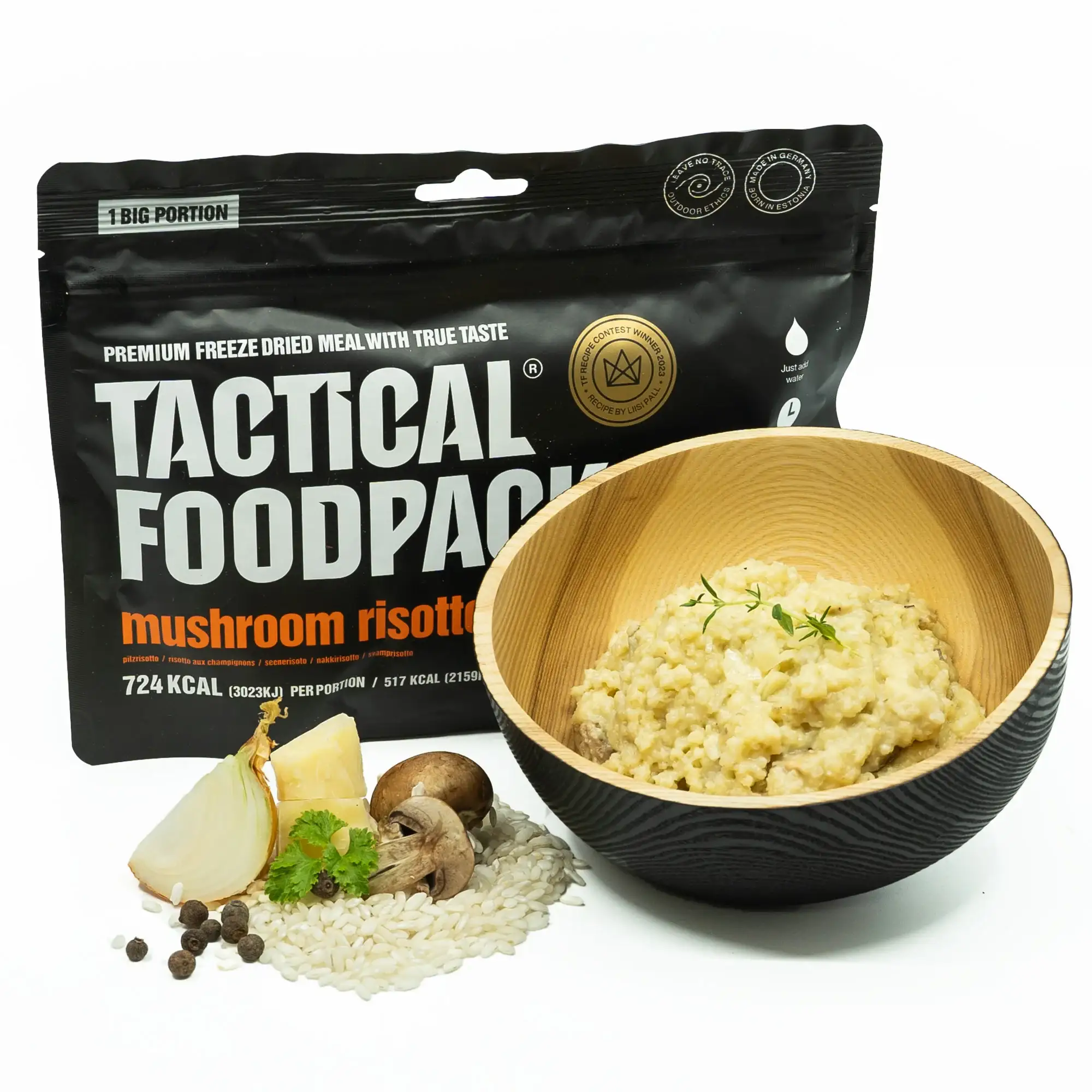 Main course BIG mushroom risotto - Image 3