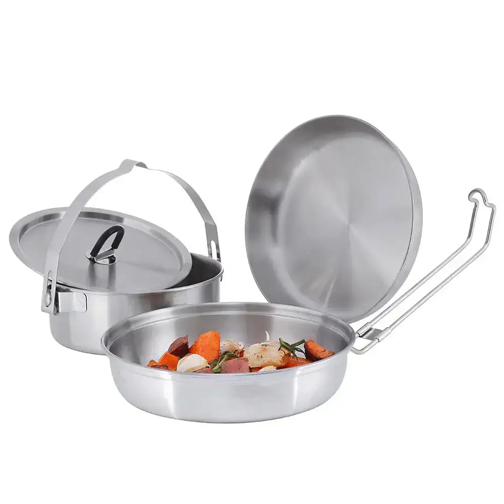 Cooking Set Camp Set Regular stainless steel - Image 8