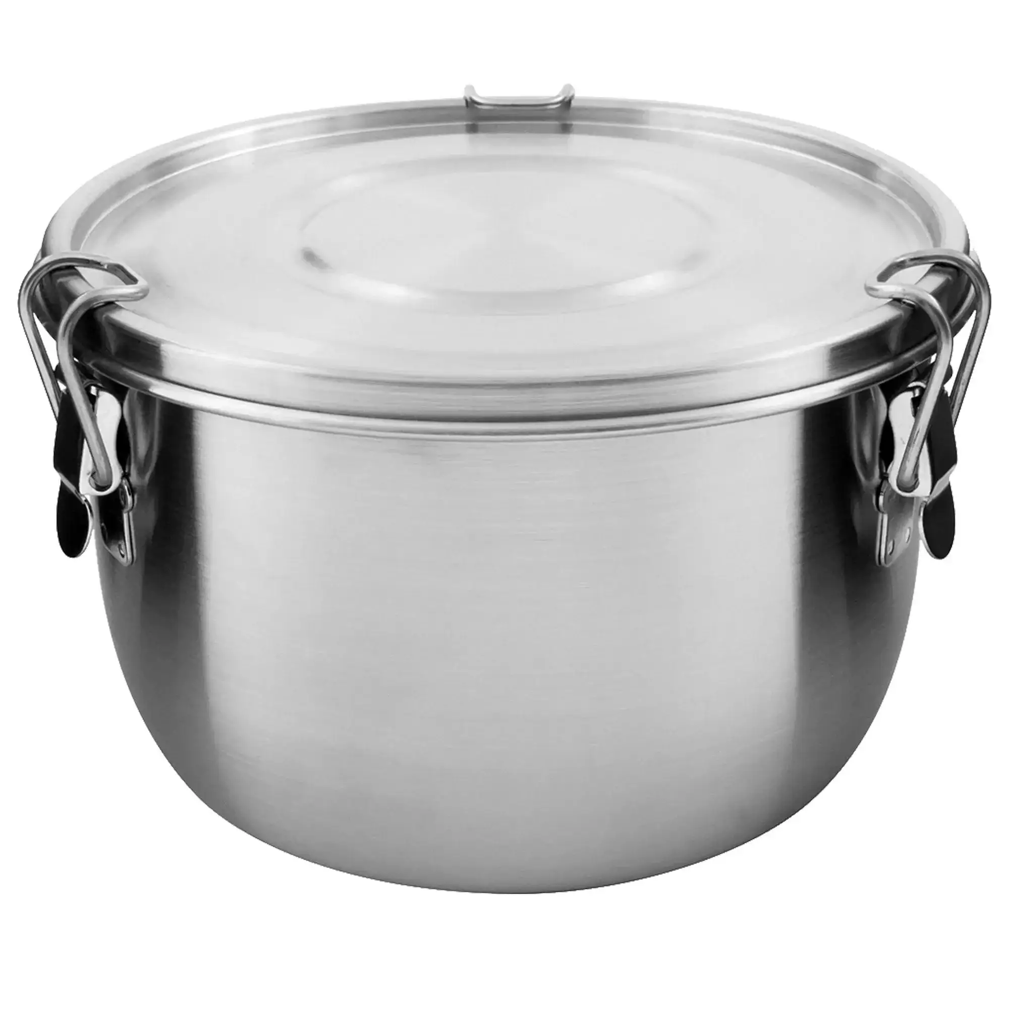 Food container Foodcontainer 1 L stainless steel