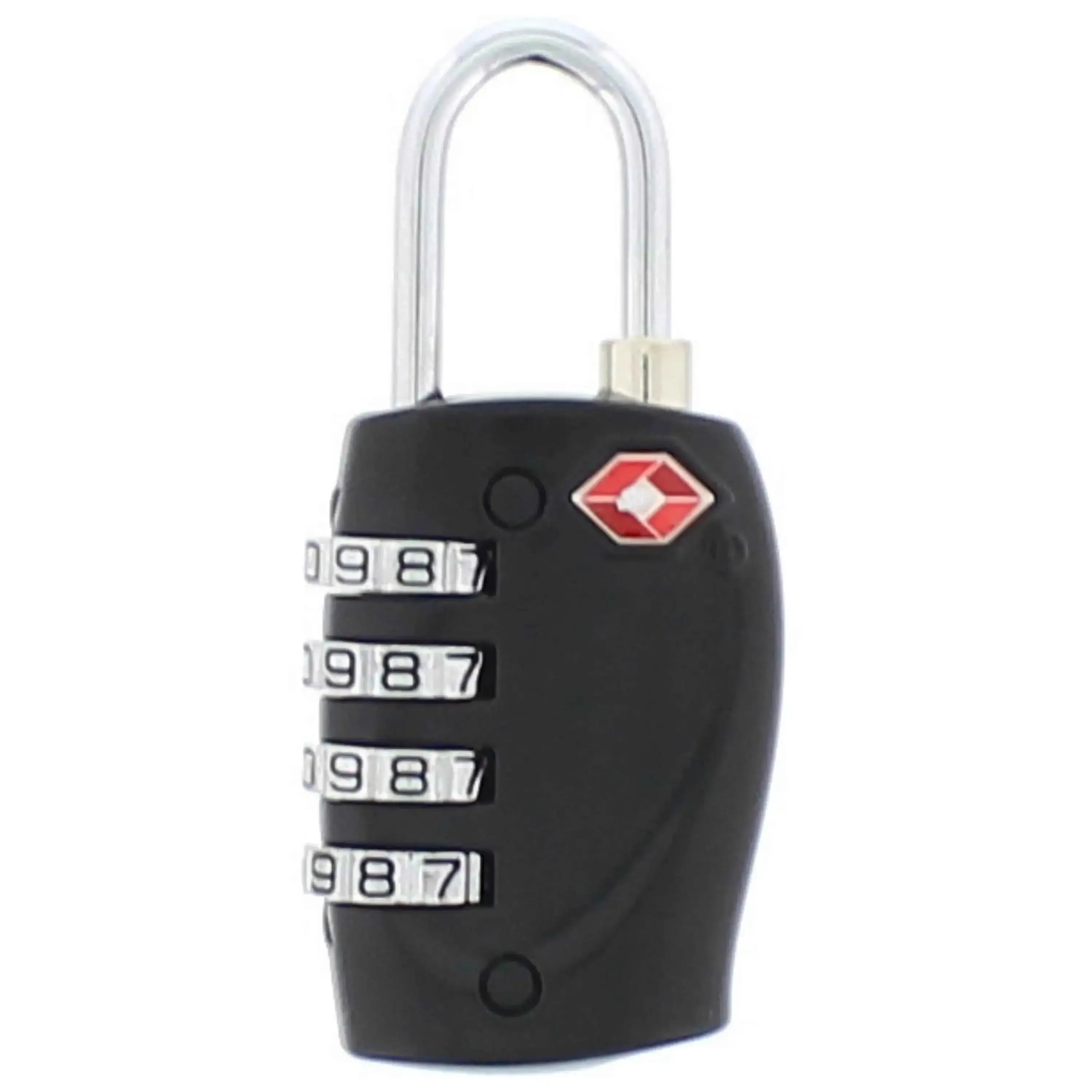 Luggage lock shackle 4-digit combination