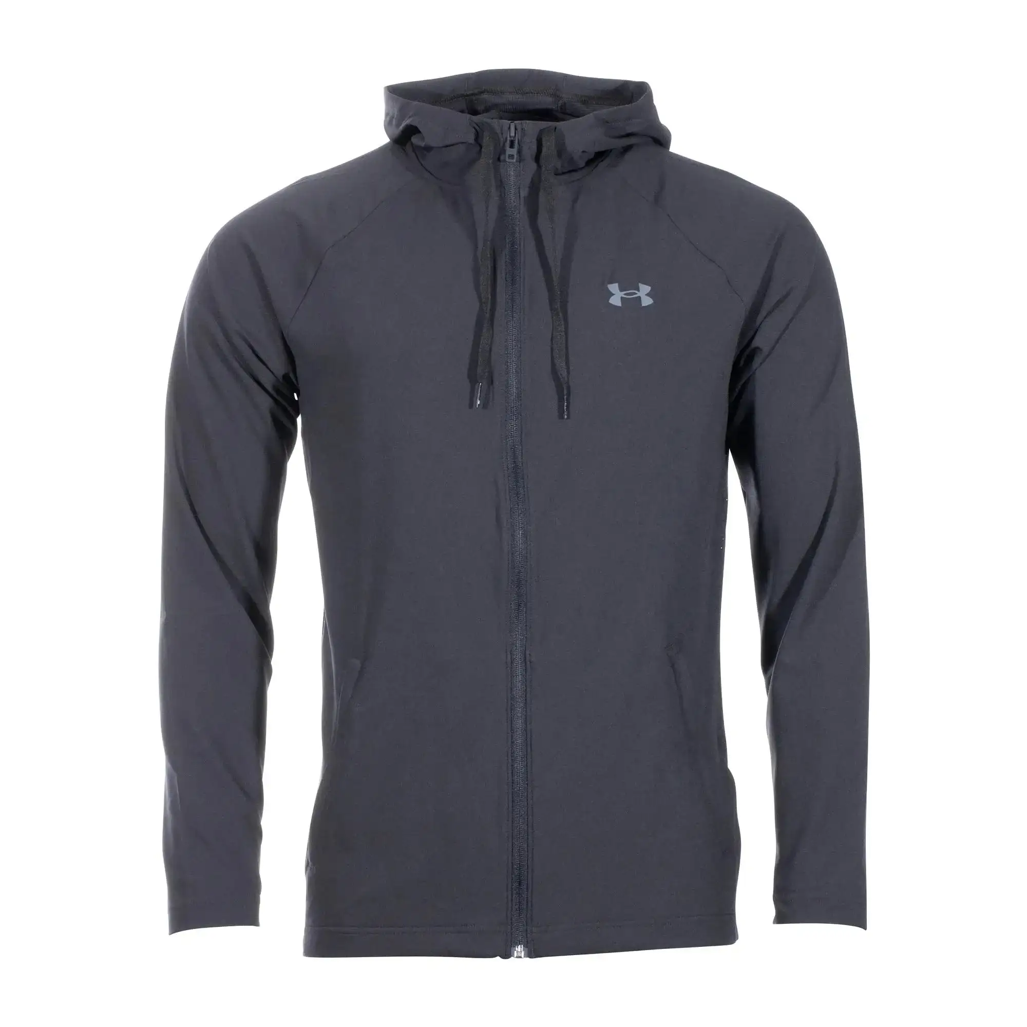 Woven Perforated Windbreaker Jacket - Image 2