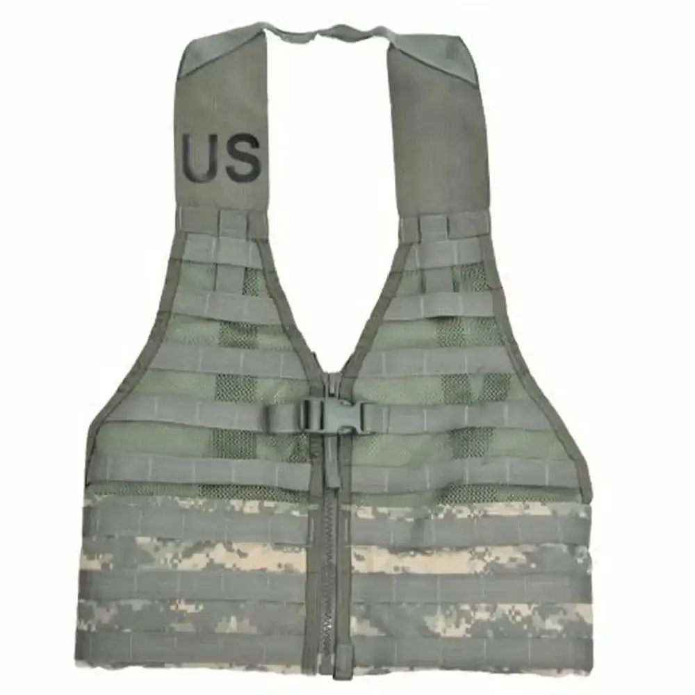 US Vest MOLLE II FLC Lightweight ACU used