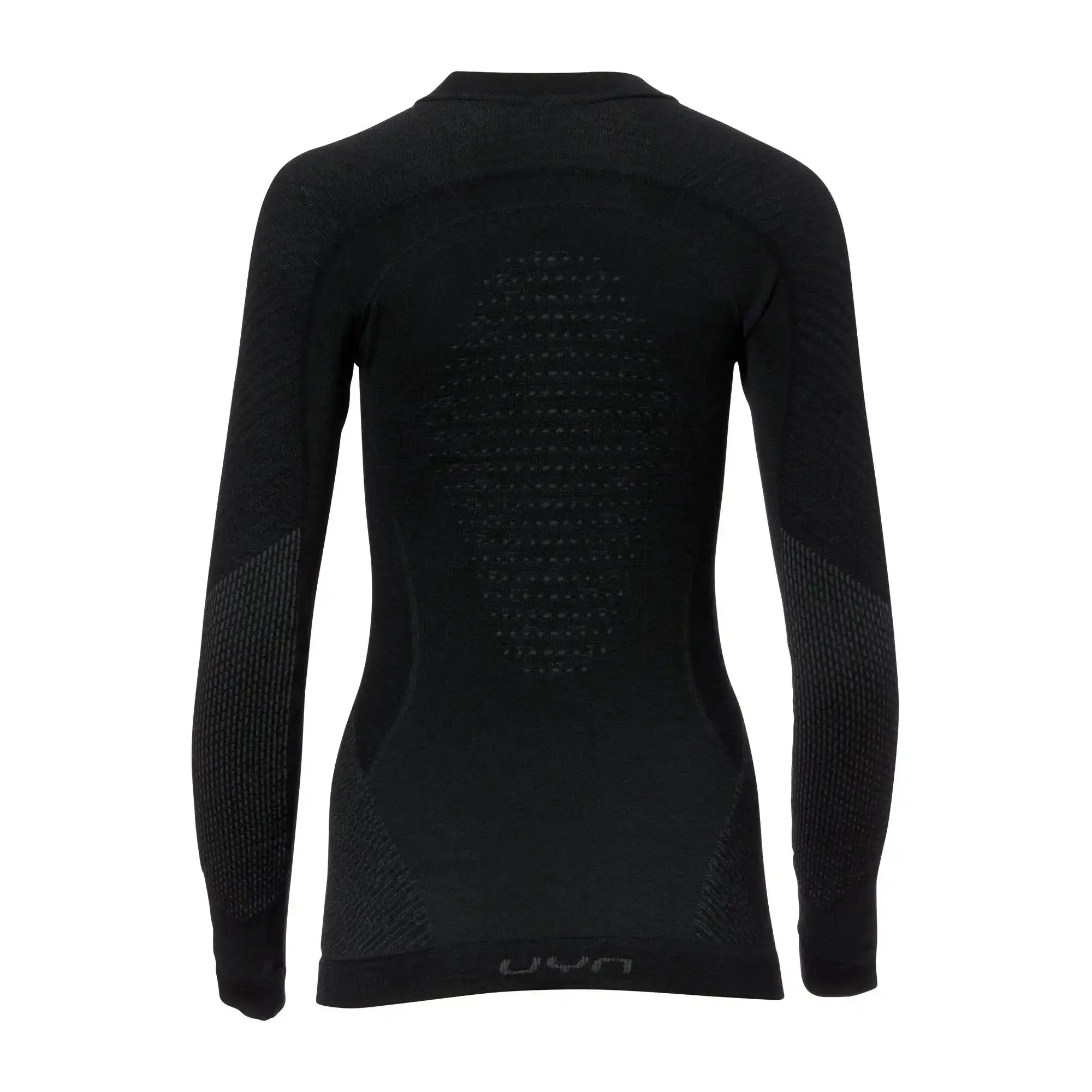 Longsleeve Fusyon Merino black anthracite women
