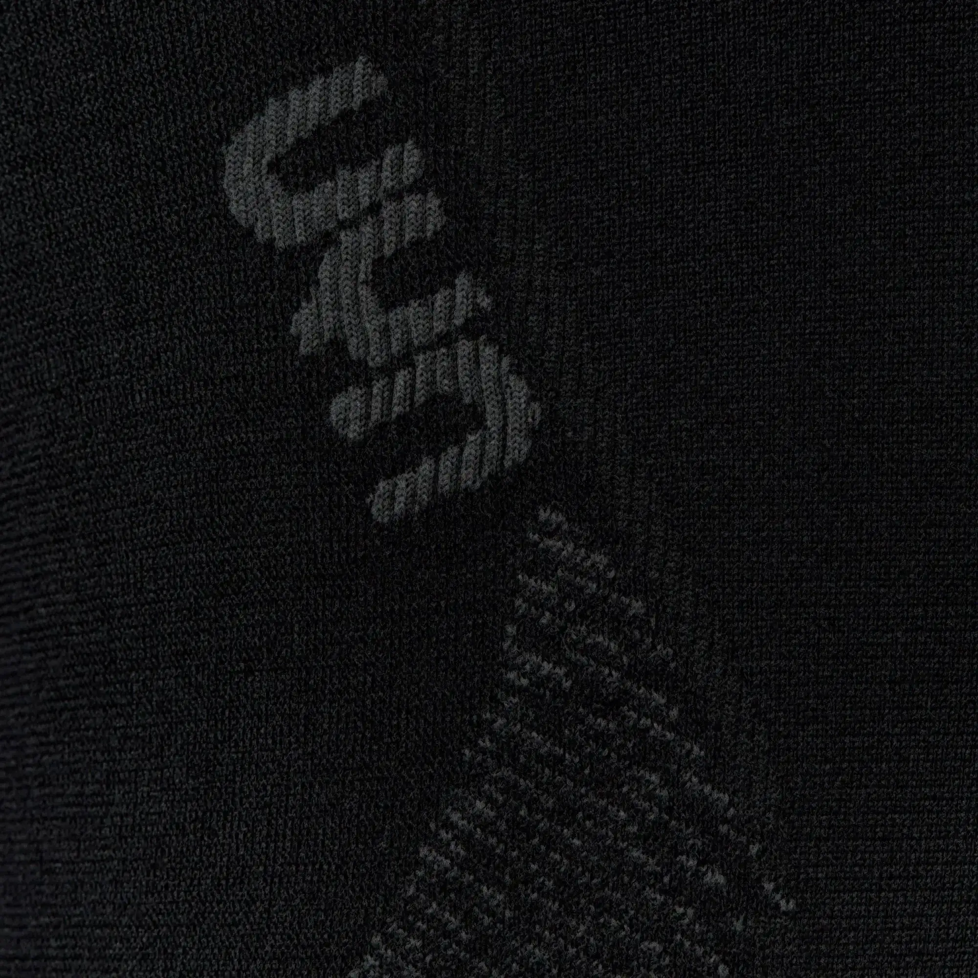 Longsleeve Fusyon Merino black anthracite women - Image 3