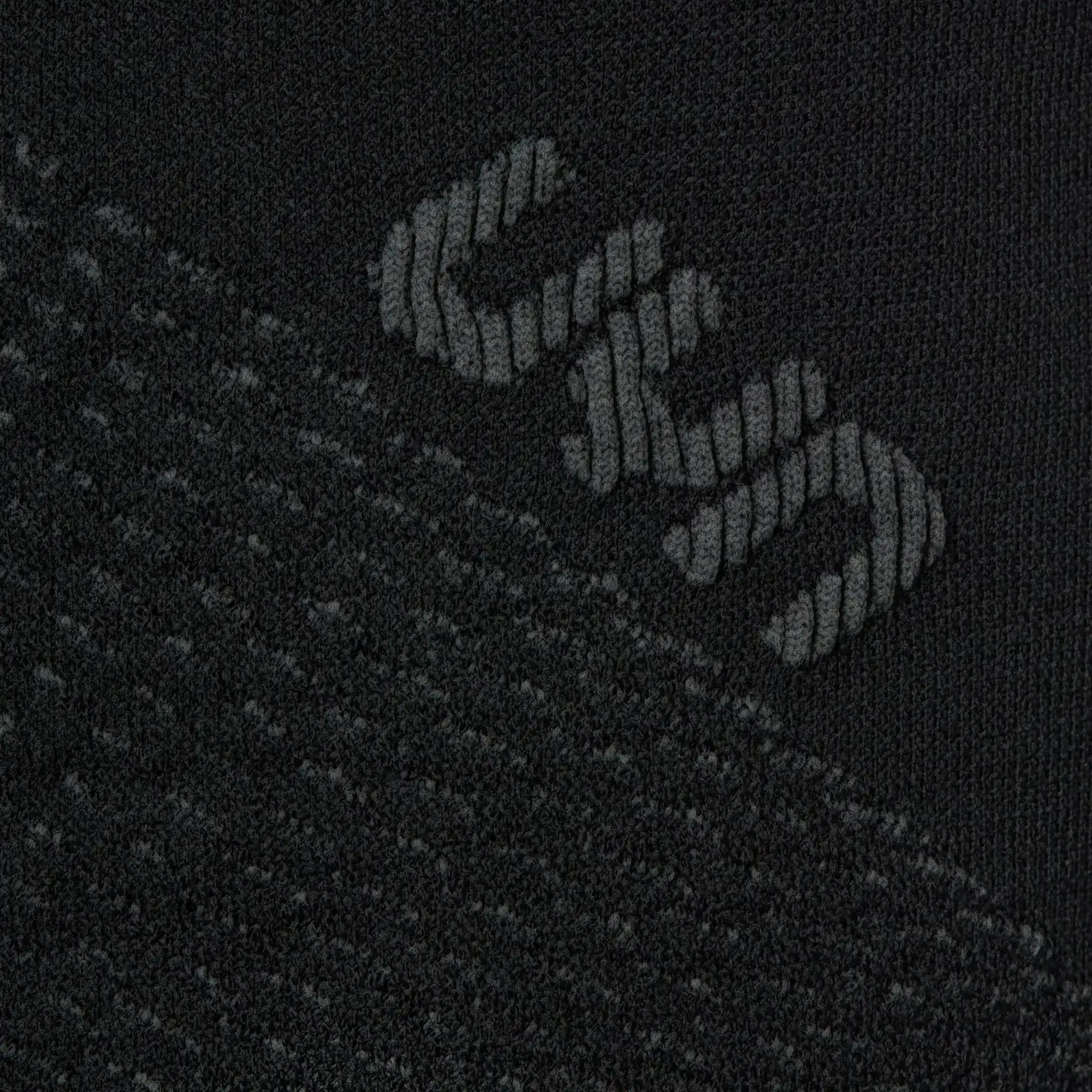 Longsleeve turtleneck Fusyon Merino men black anthracite - Image 4