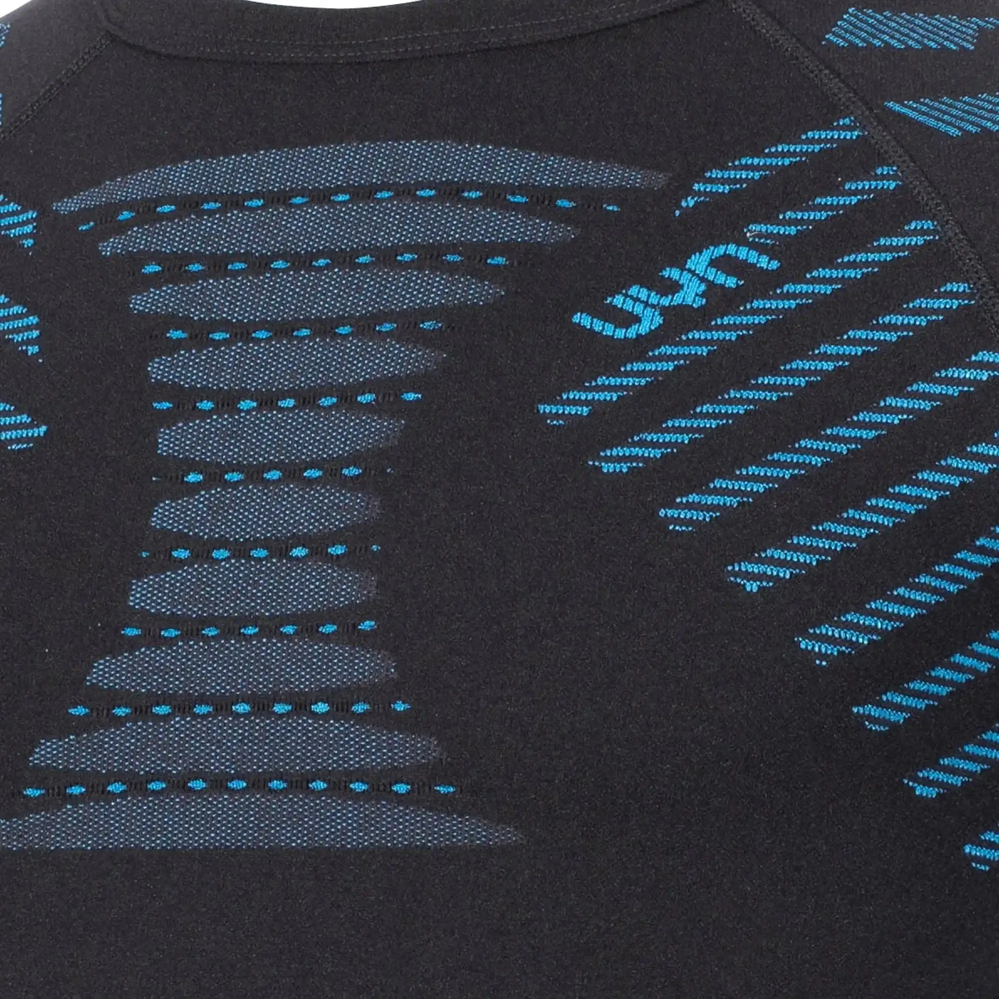 Shortsleeve Running Ultra1 men black blue - Image 4
