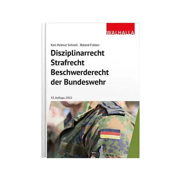 Book Disciplinary Law Criminal Law Complaints Law of the Bundeswehr