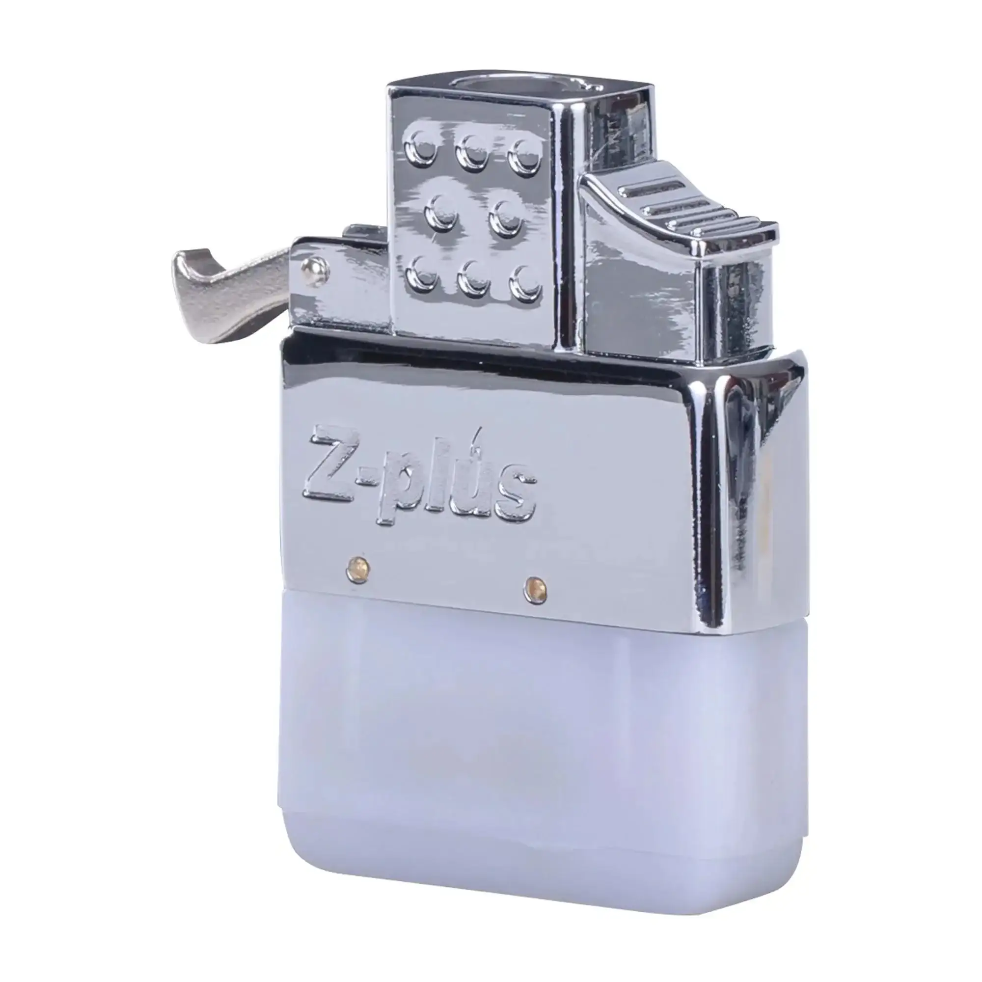 Gas insert jet flame for petrol lighter